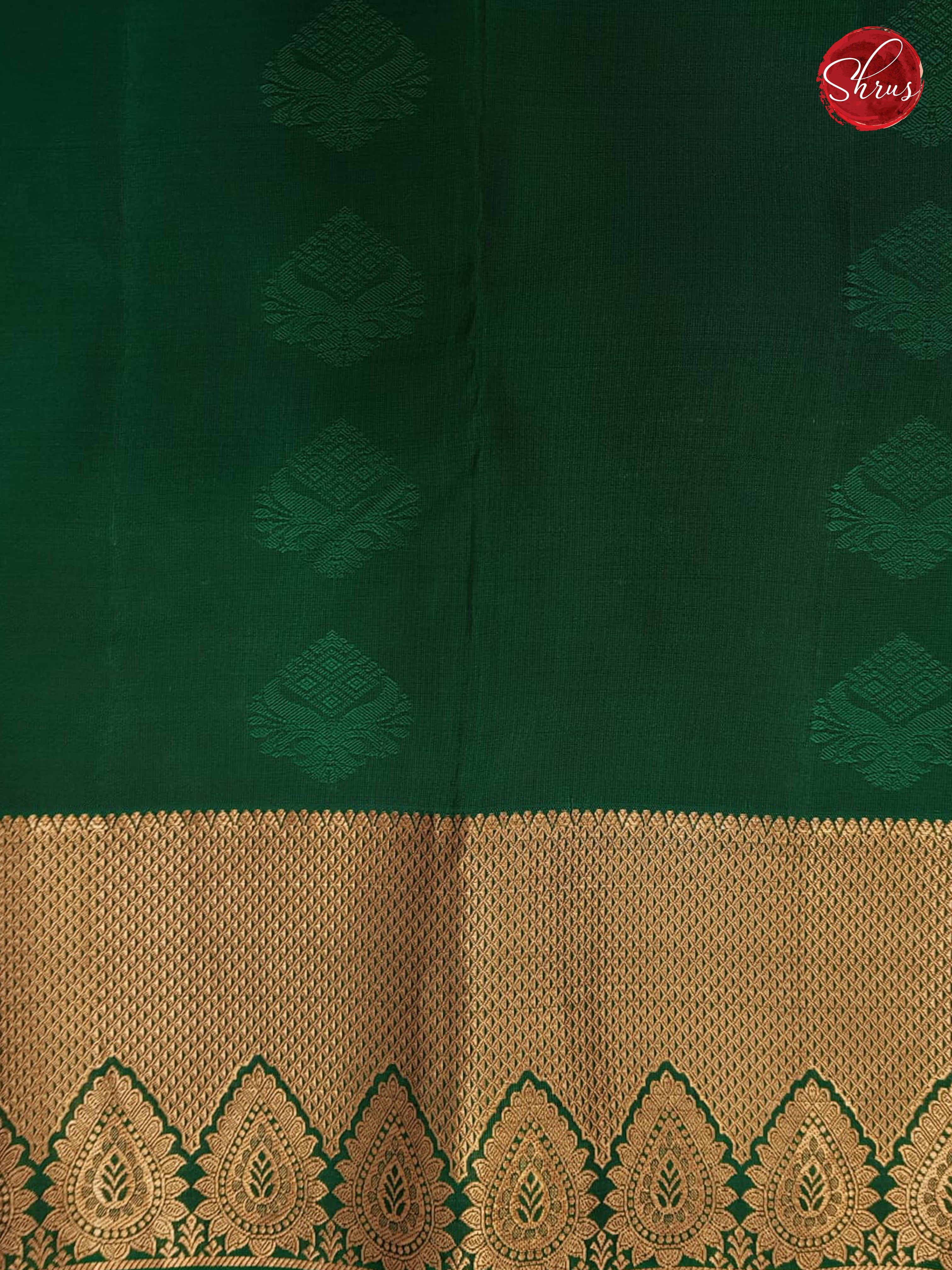 BES27095 -  Kanchipuram (Half Pure) Saree - Shop on ShrusEternity.com