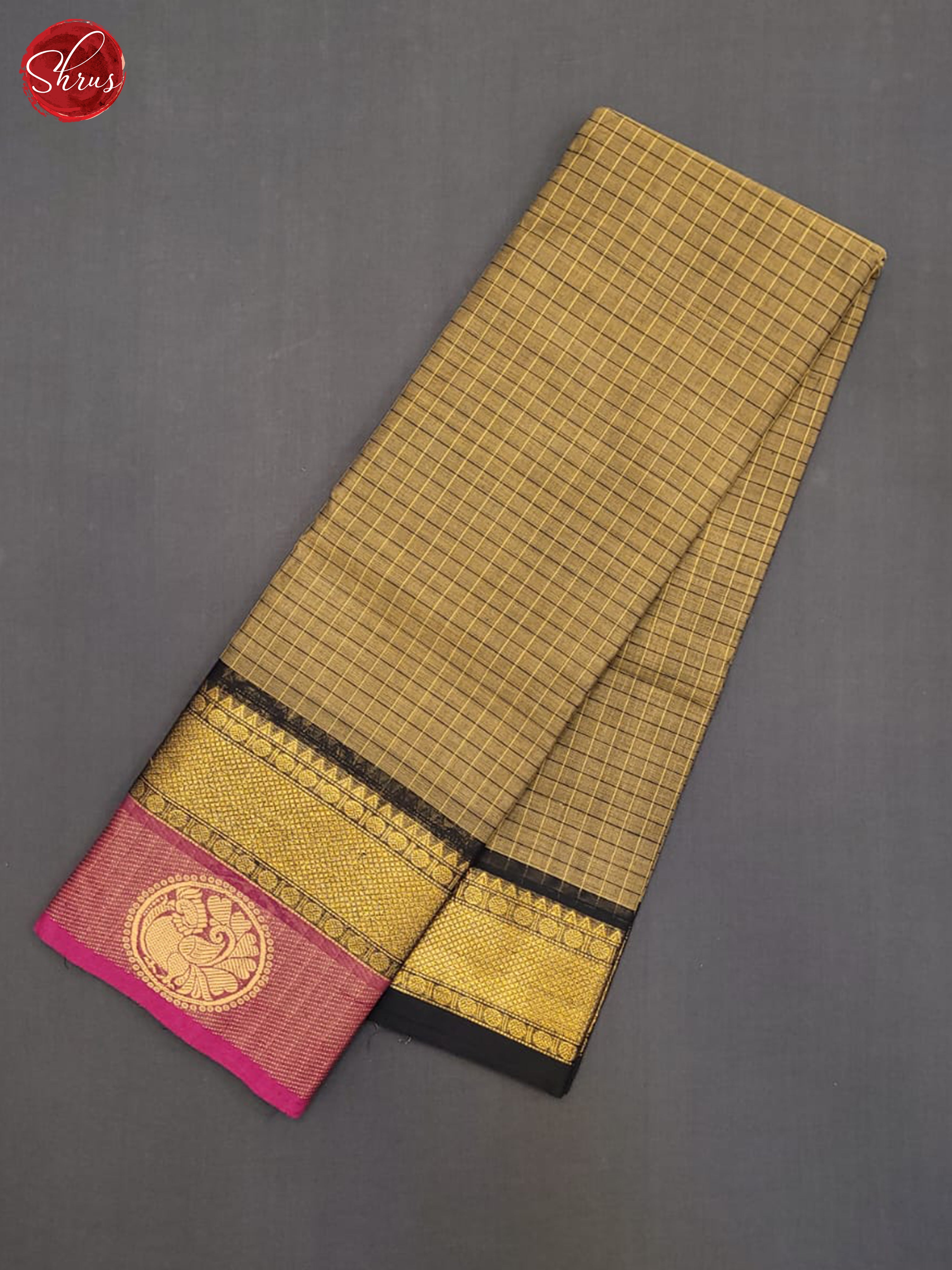 Elachi Green & Pink - Chettinad Cotton Saree - Shop on ShrusEternity.com