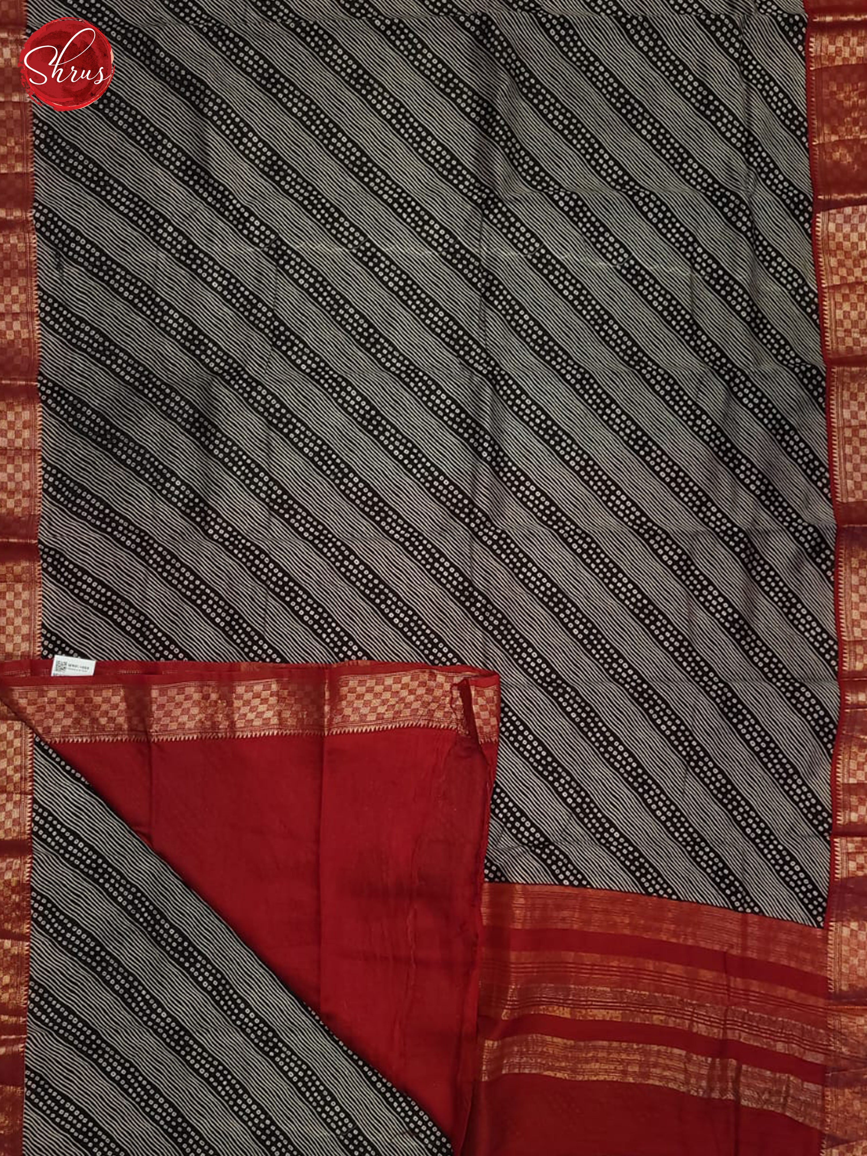 BES28283 - Semi Chanderi Saree - Shop on ShrusEternity.com