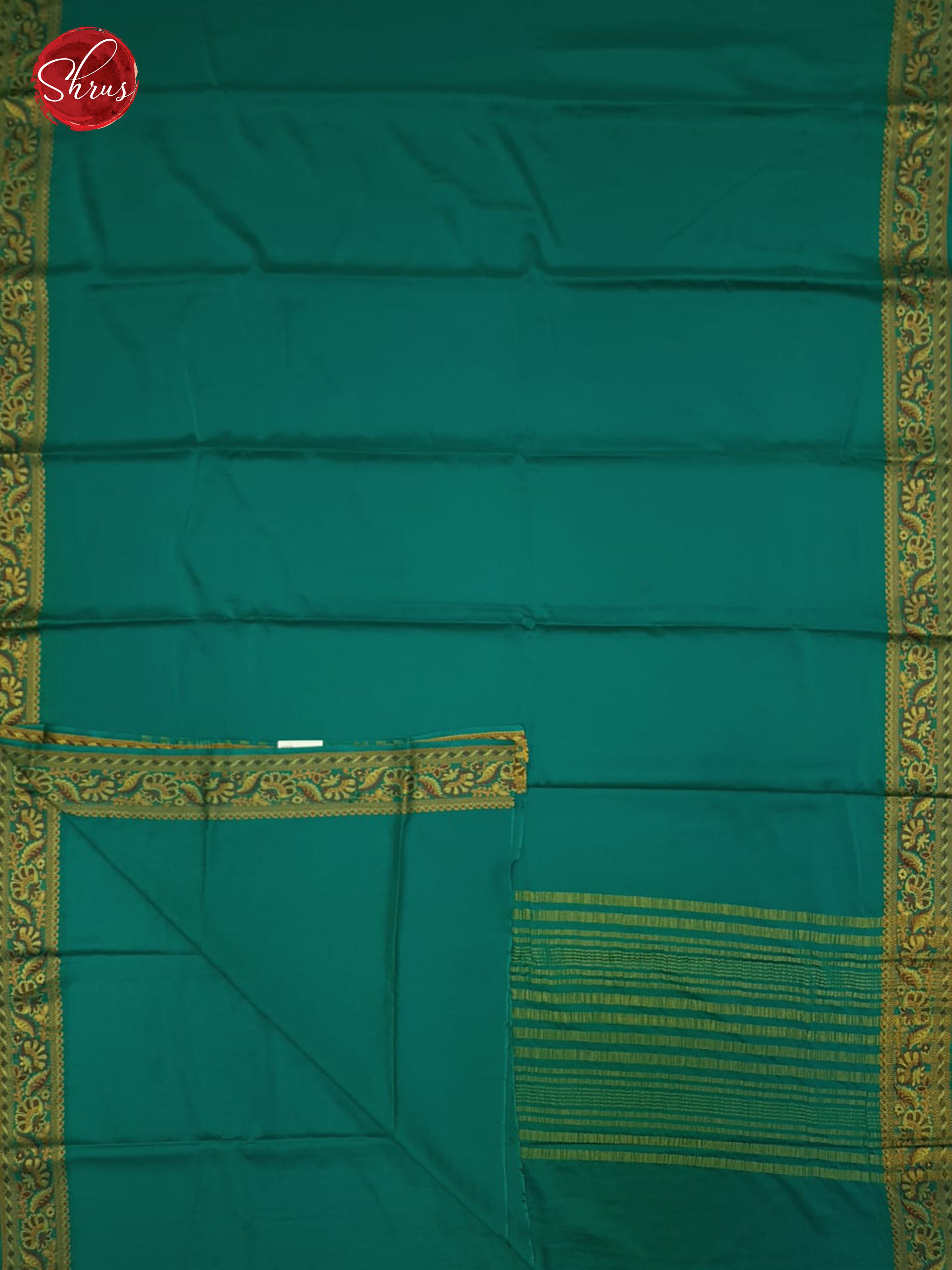 Peacock Neck(Single Tone) - Semi Mysore silk