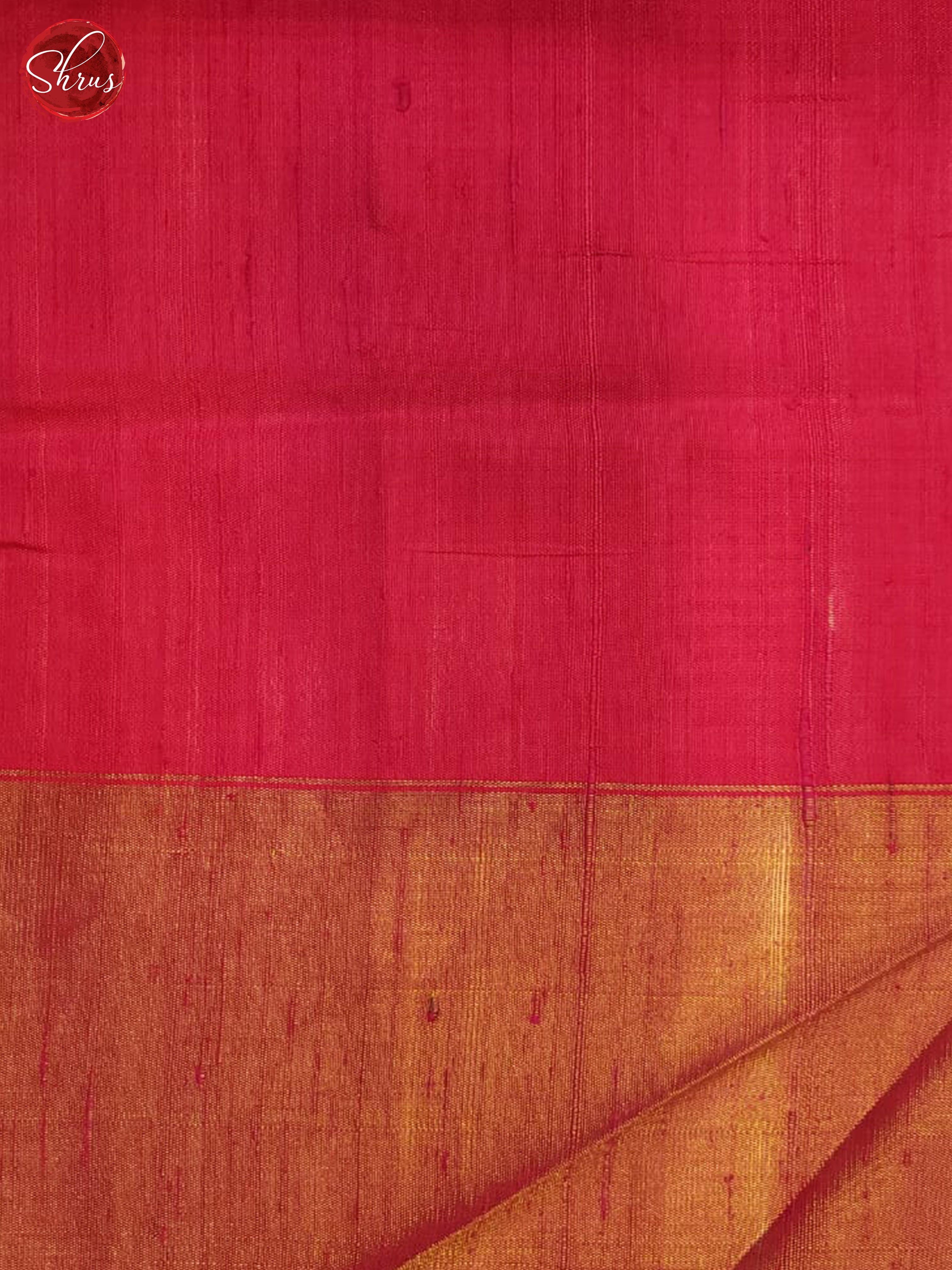 pink(Single Tone)- Ikkat Silk Saree - Shop on ShrusEternity.com