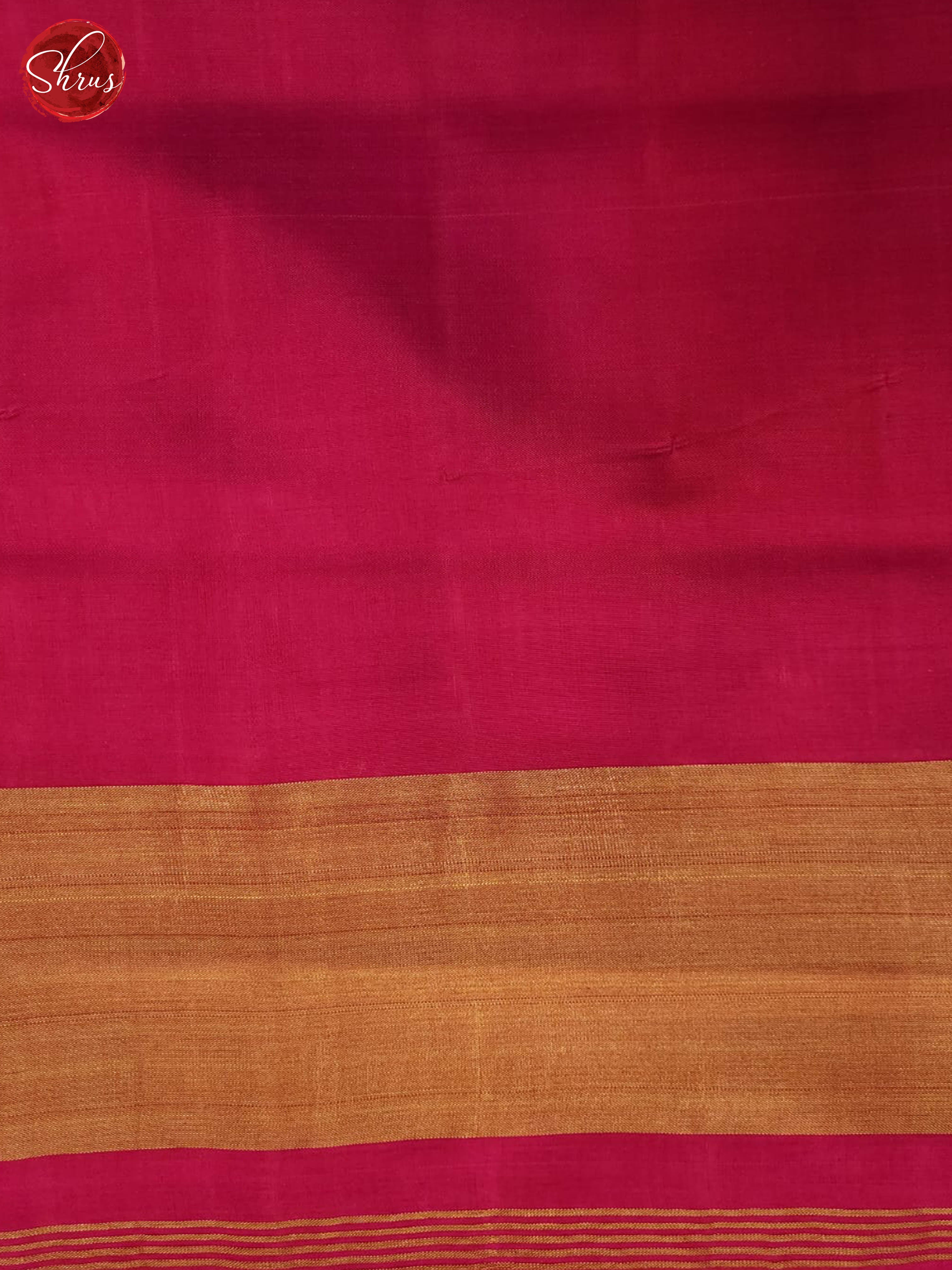 pink(Single Tone)- Ikkat Silk Saree - Shop on ShrusEternity.com