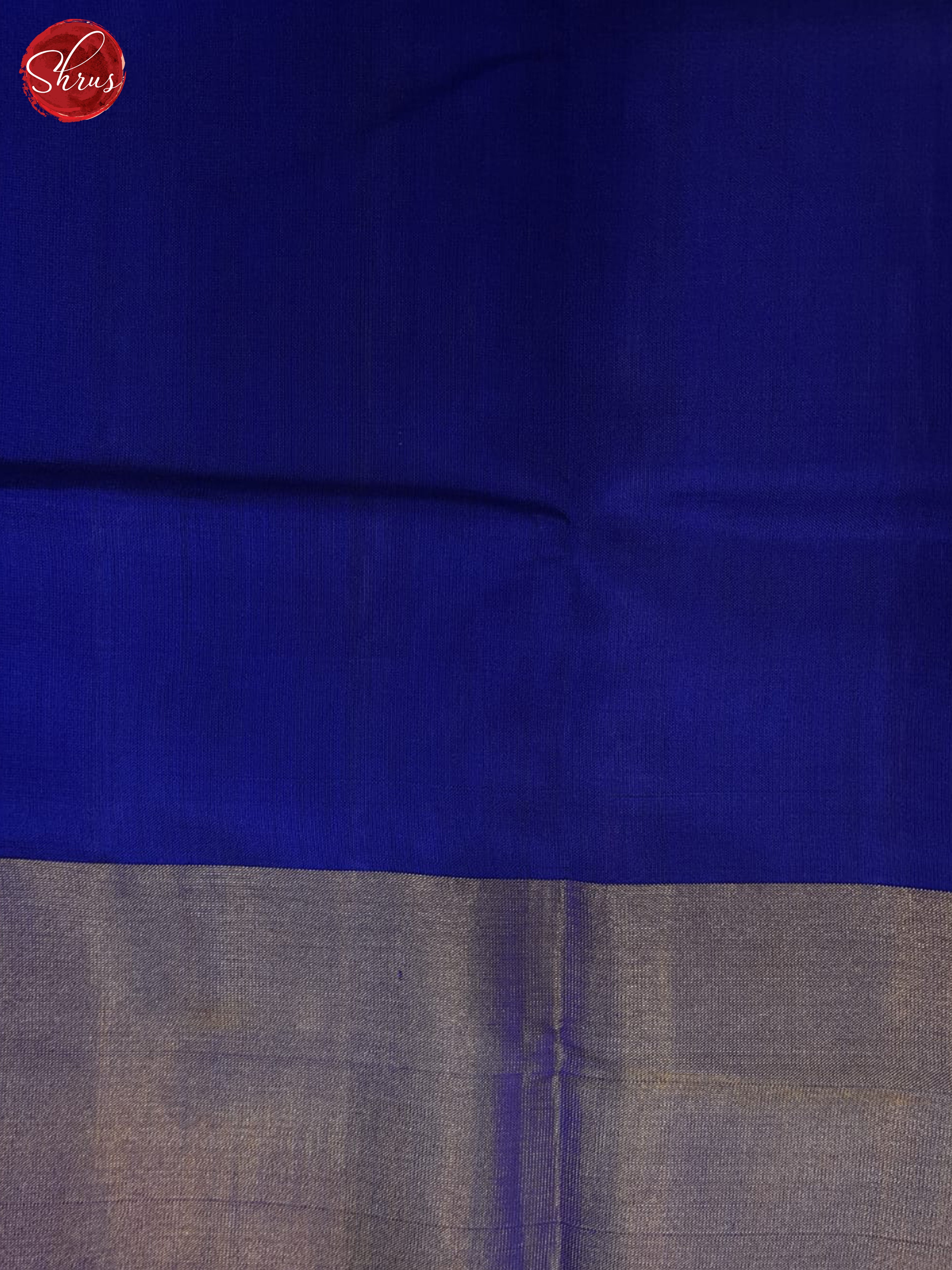 Blue(Single Tone) - Ikkat Silk Saree - Shop on ShrusEternity.com