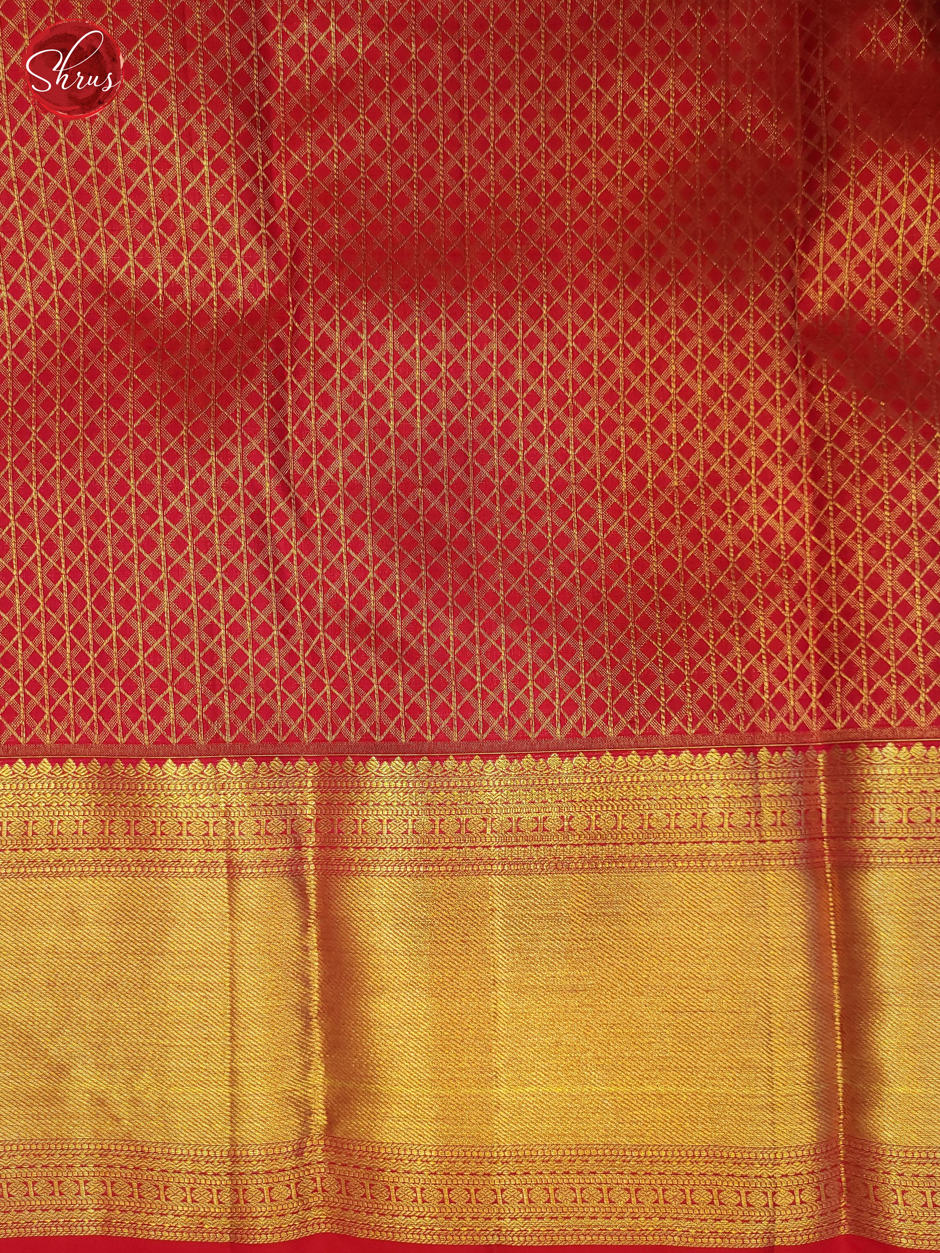 Baby pink and pink-Kanchipuram Silk saree - Shop on ShrusEternity.com