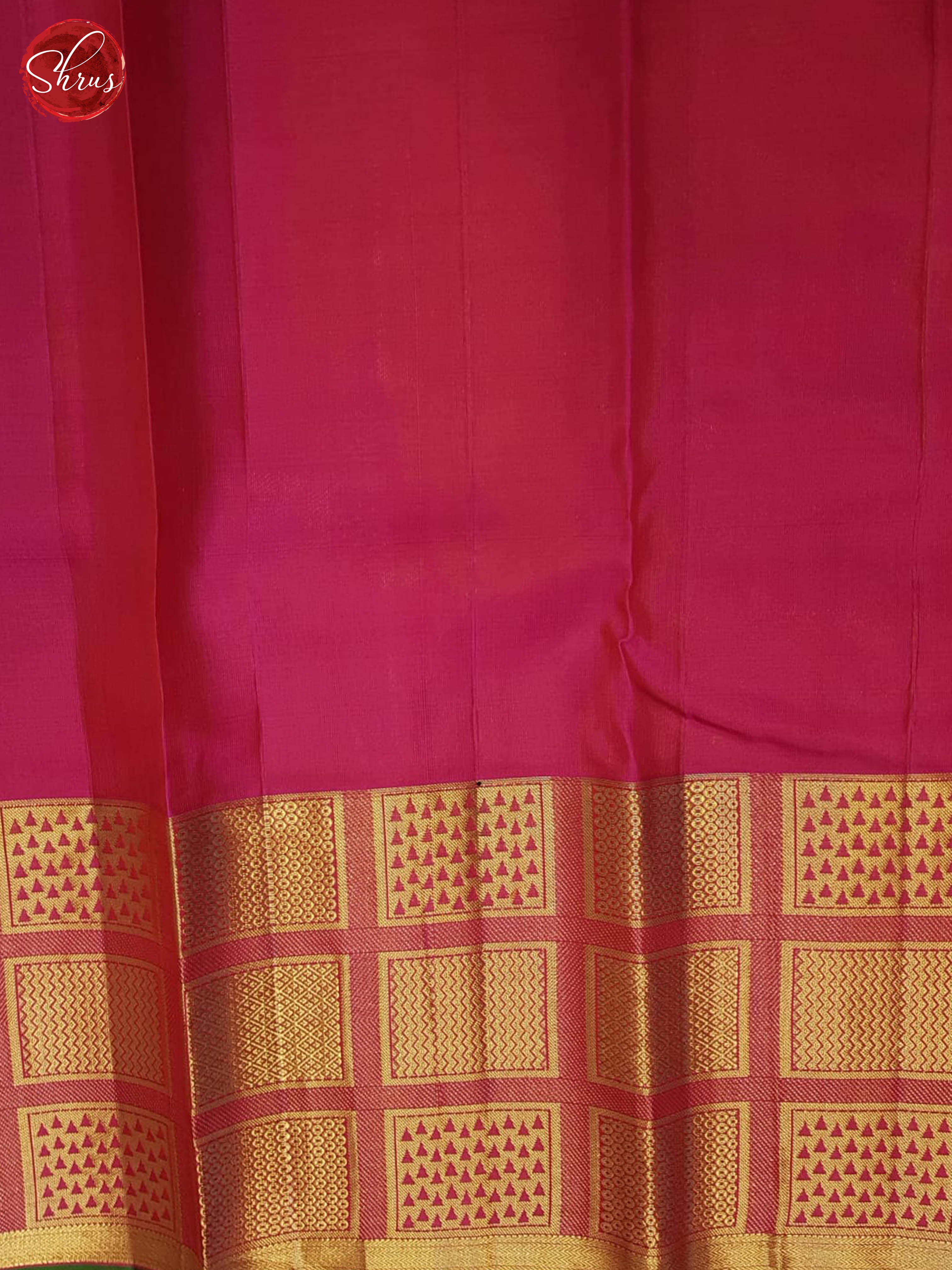 Brown And Pink-Kanchipuram Silk Saree - Shop on ShrusEternity.com