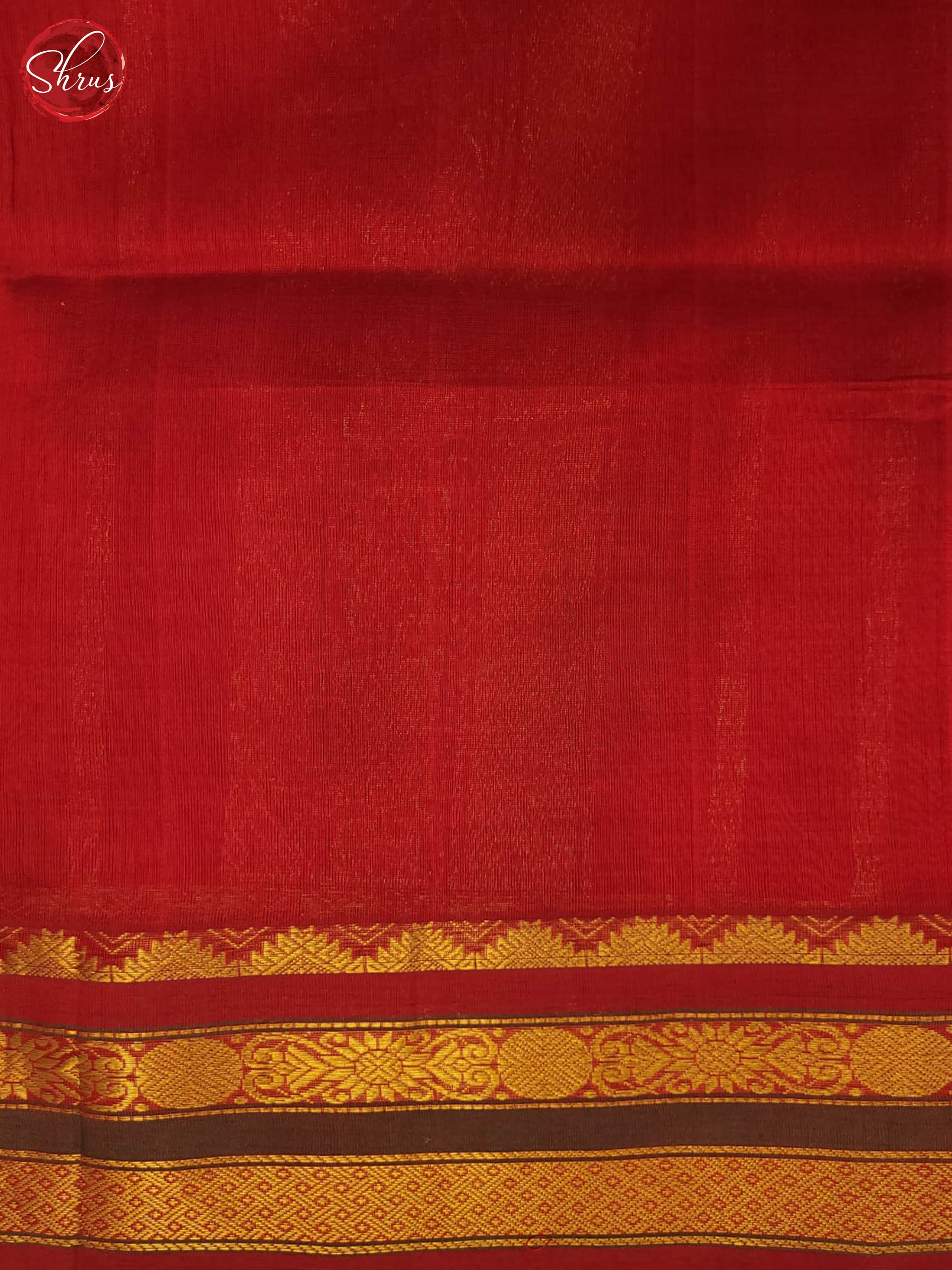 yellow and Red- Silk Cotton saree - Shop on ShrusEternity.com