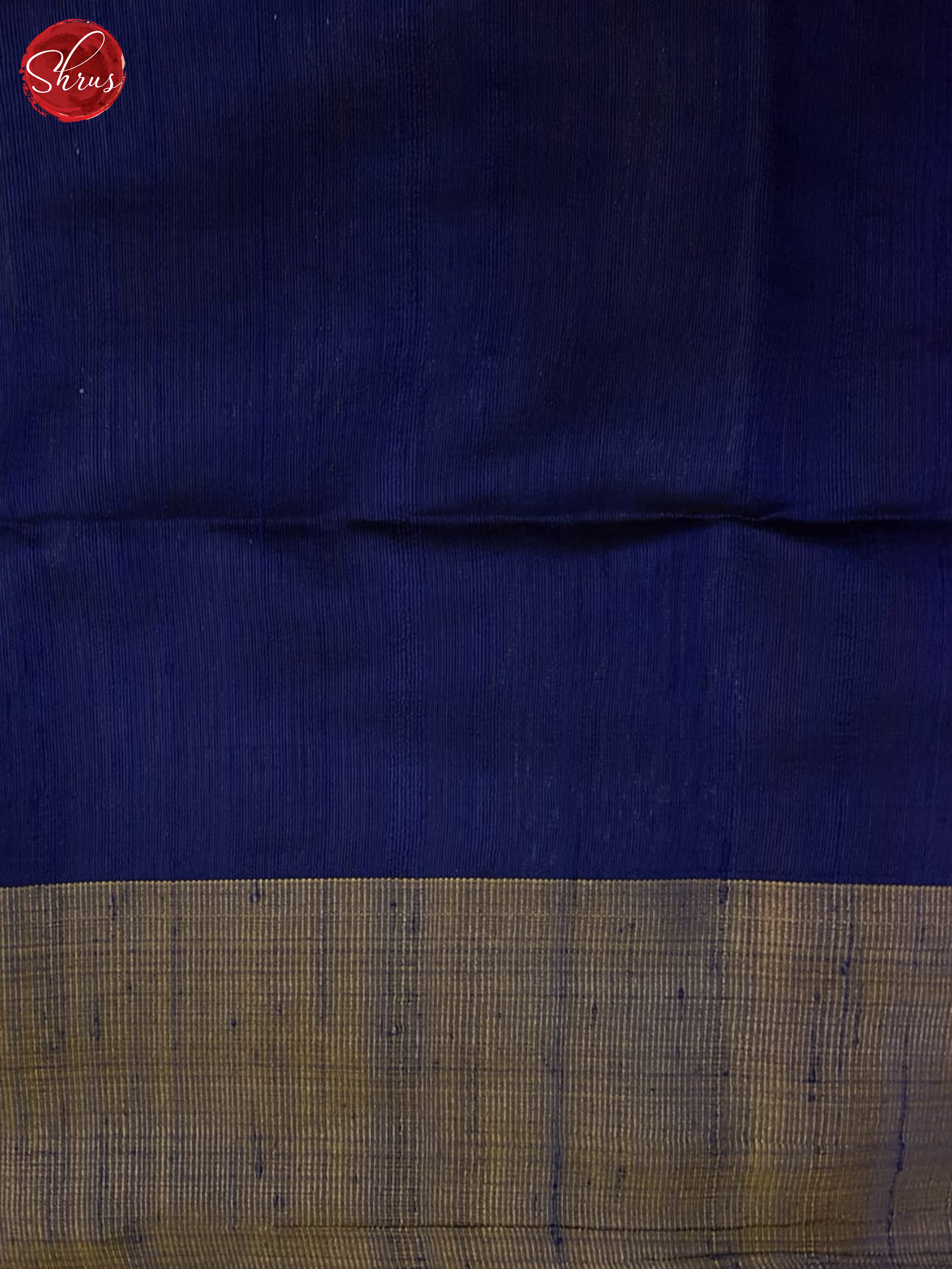 Majenta Pink And Blue-Rawsilk saree - Shop on ShrusEternity.com