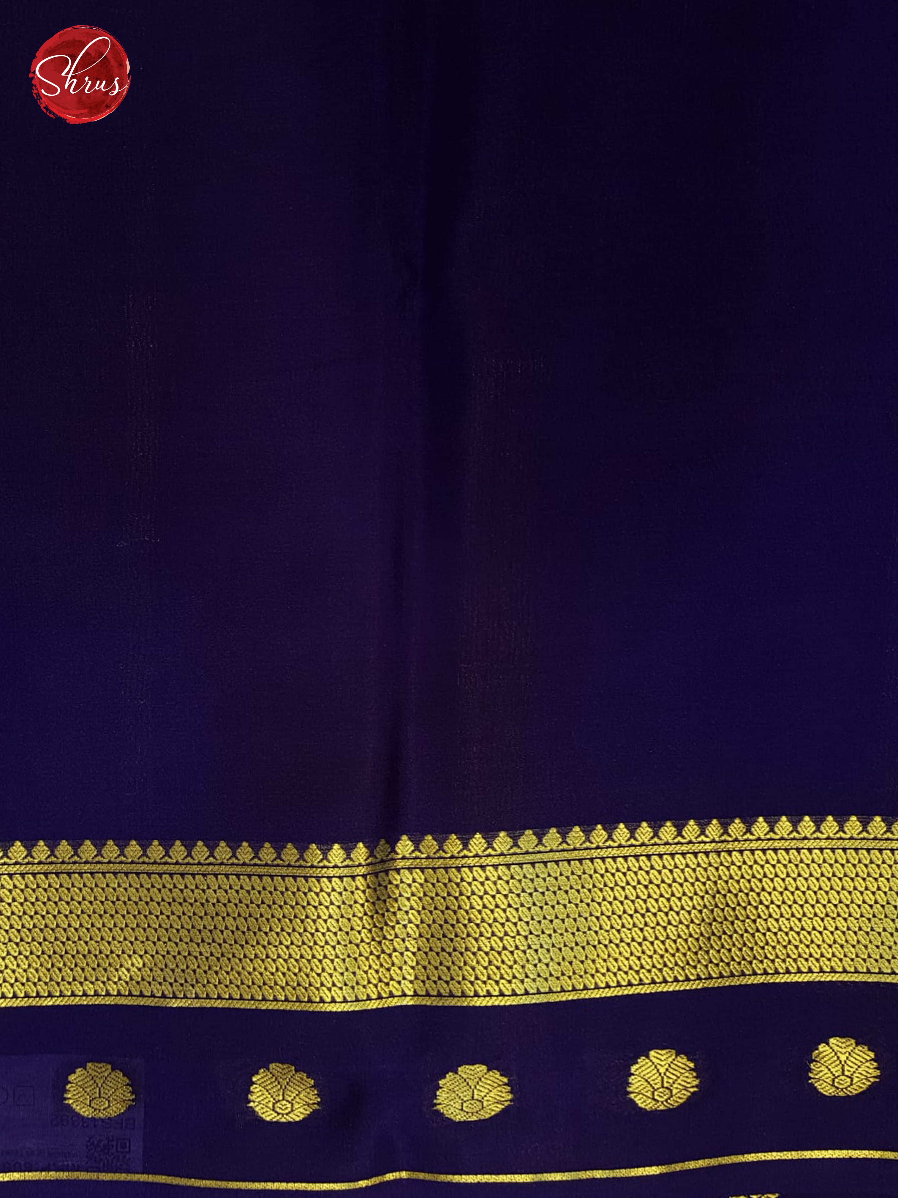 Mustard & Blue- Mysore Silk Saree - Shop on ShrusEternity.com