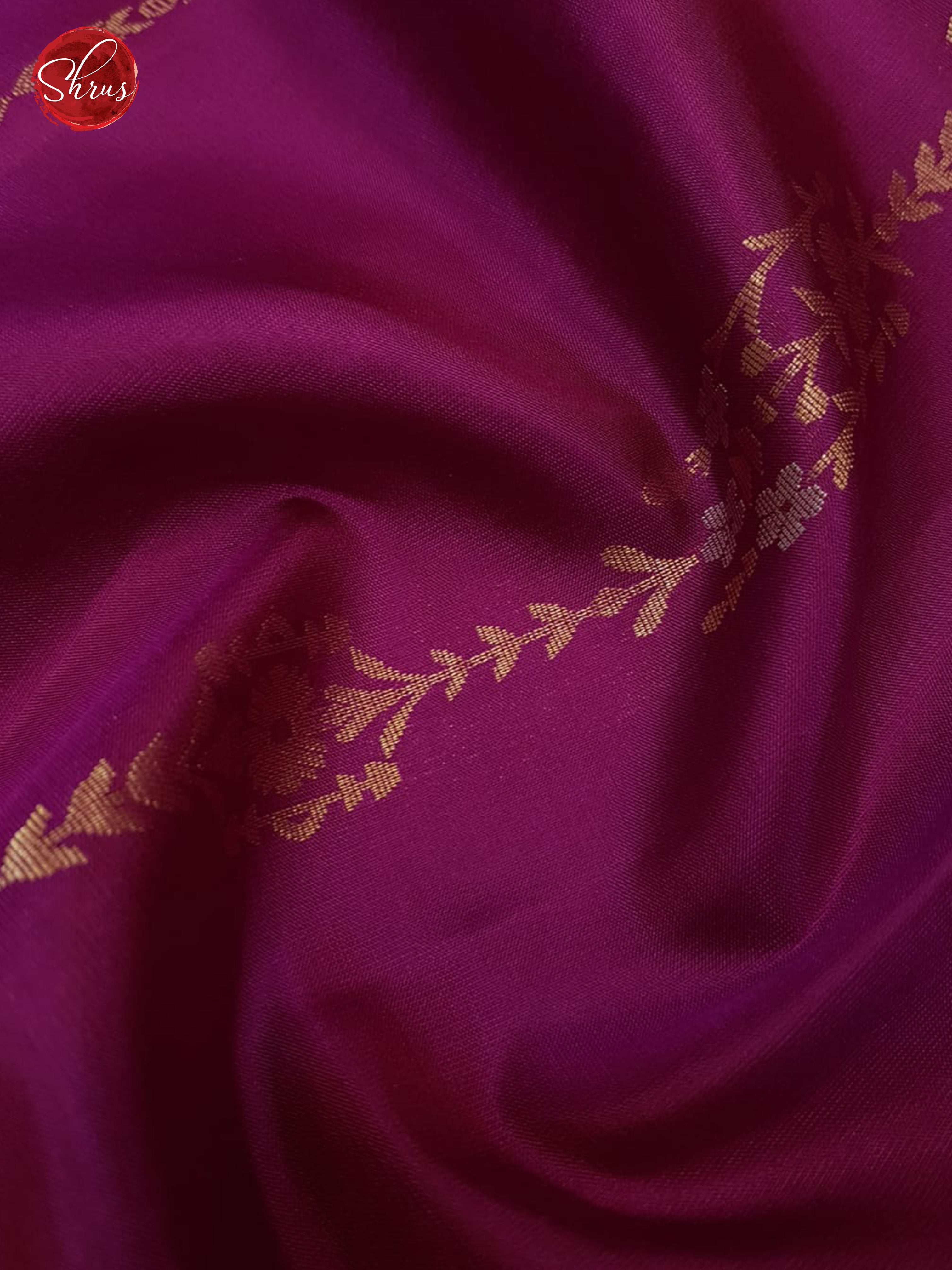 Majenta Pink & Mustard- Soft Silk Saree - Shop on ShrusEternity.com