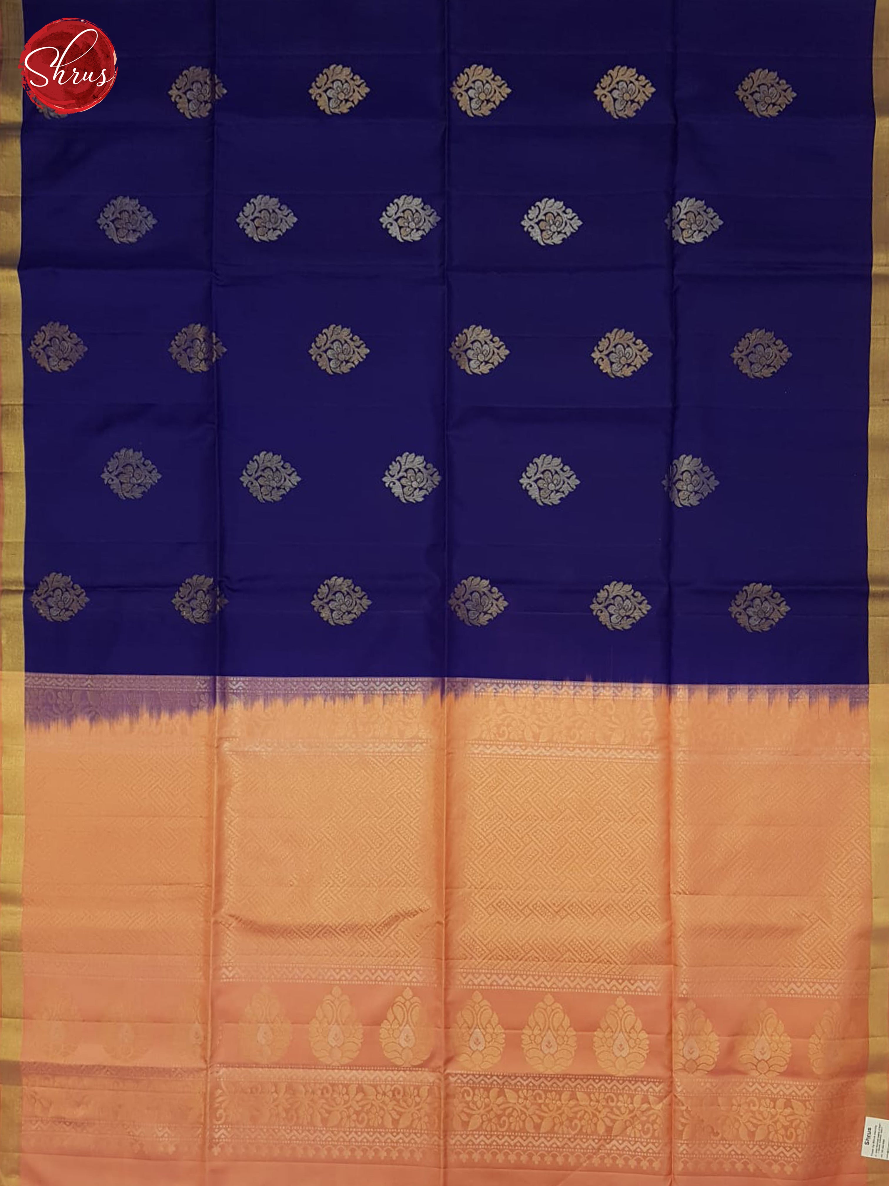 Blue And Pink-Soft Silk Saree - Shop on ShrusEternity.com