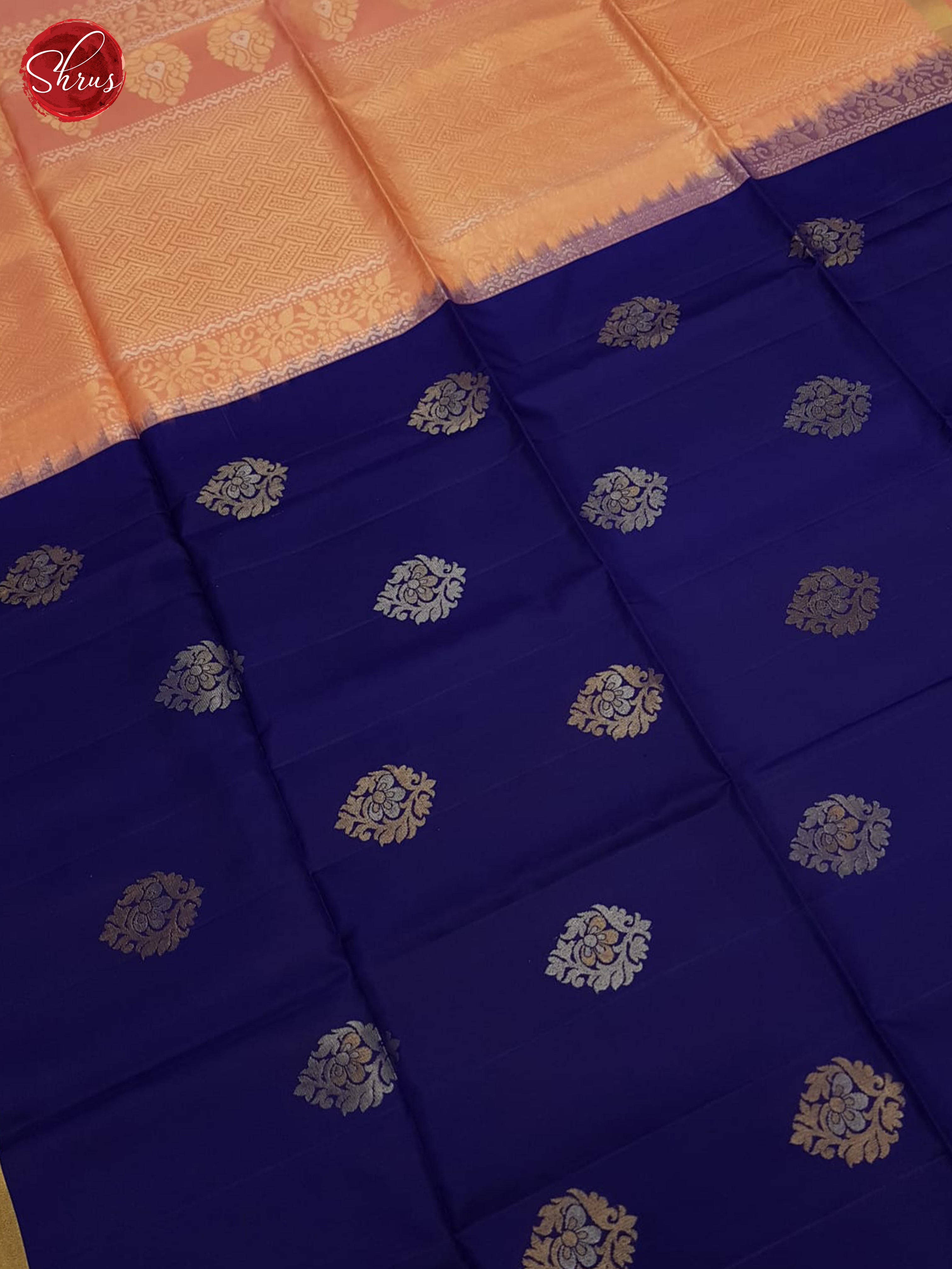 Blue And Pink-Soft Silk Saree - Shop on ShrusEternity.com