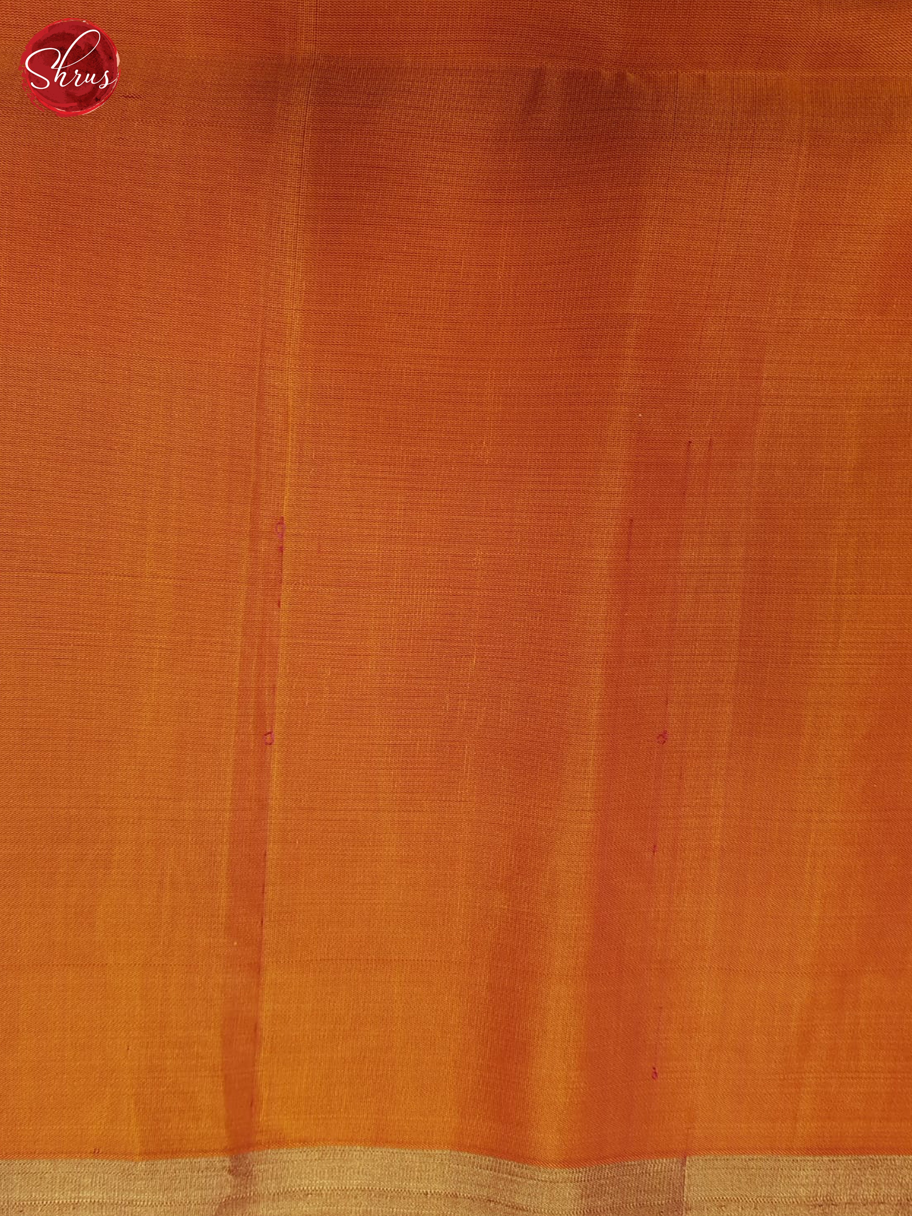 Red & Orange- Soft Silk Halfpure Saree - Shop on ShrusEternity.com