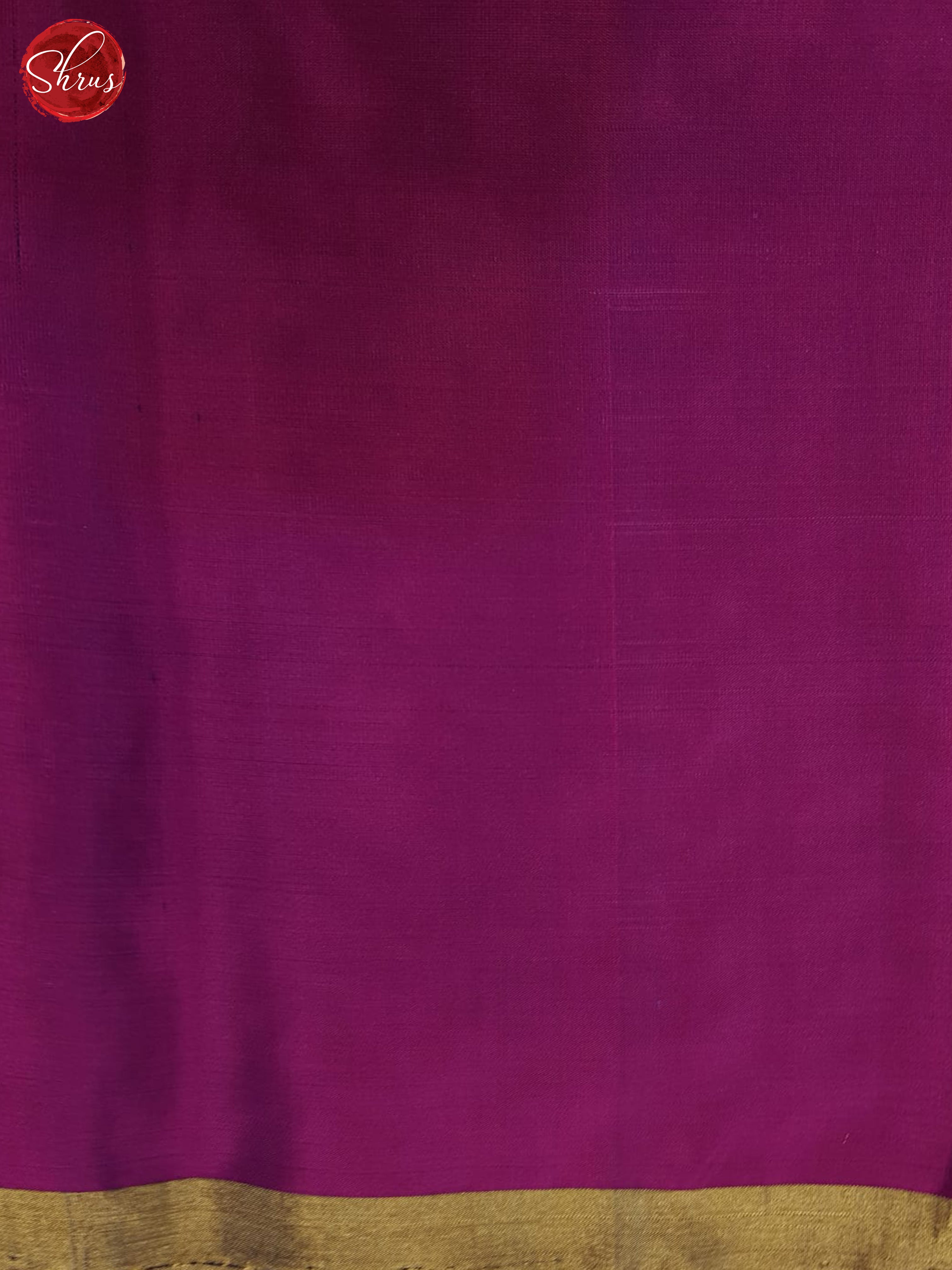 Blue & Purple - Soft Silk Halfpure Saree - Shop on ShrusEternity.com