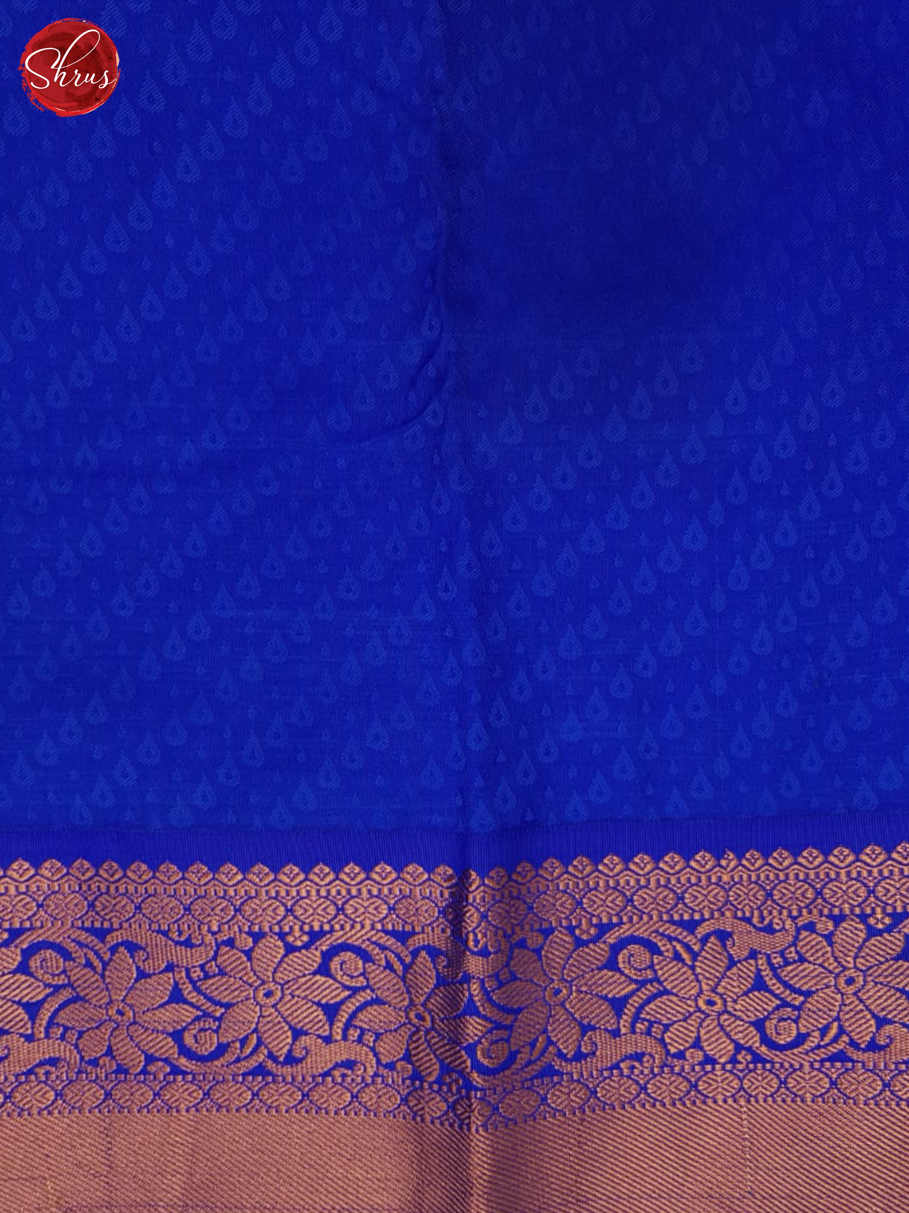 Green & Blue - Semi Kanchipuram Saree - Shop on ShrusEternity.com
