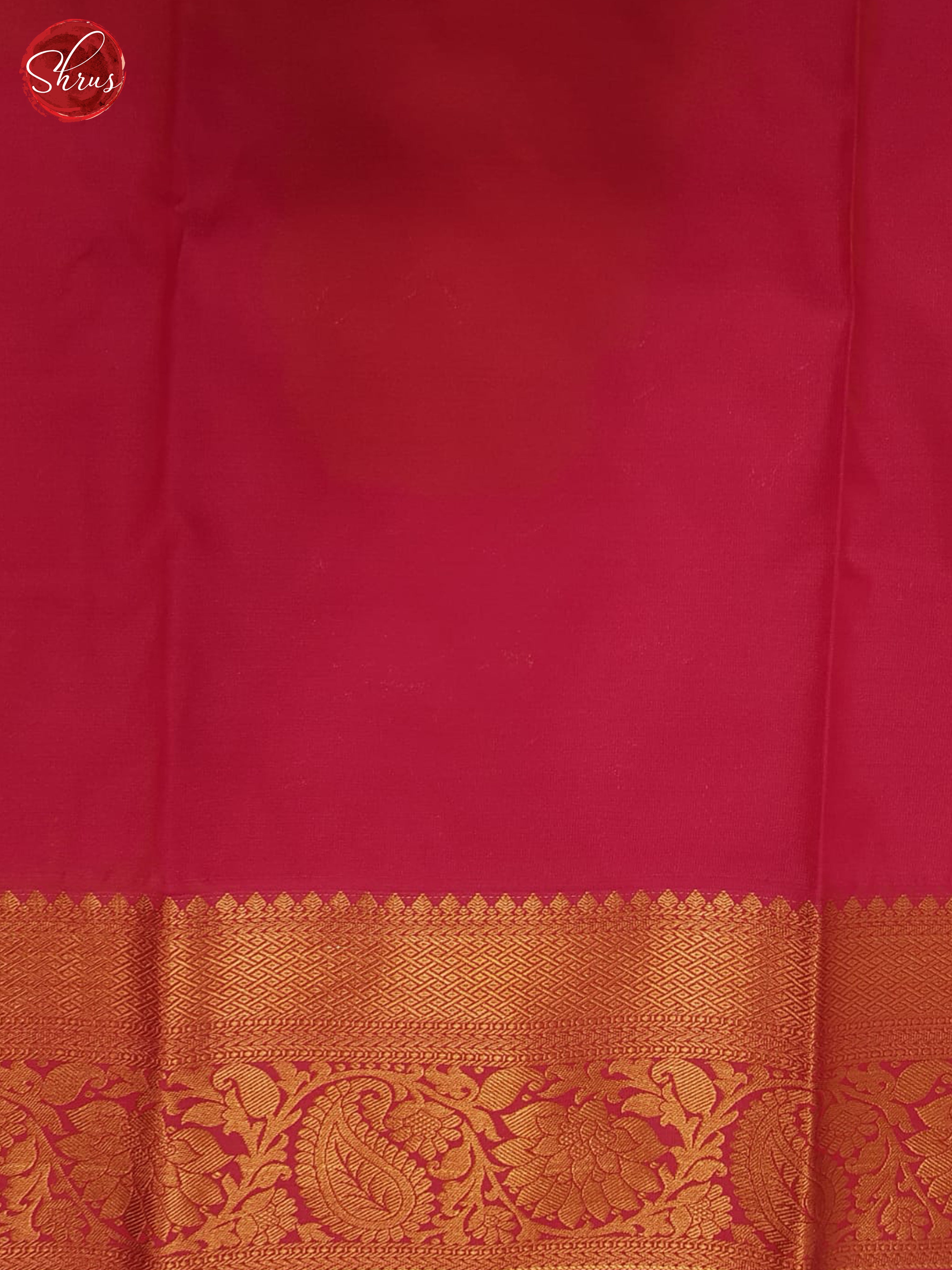 Blue & Pink  - Semi Kanchipuram Saree - Shop on ShrusEternity.com