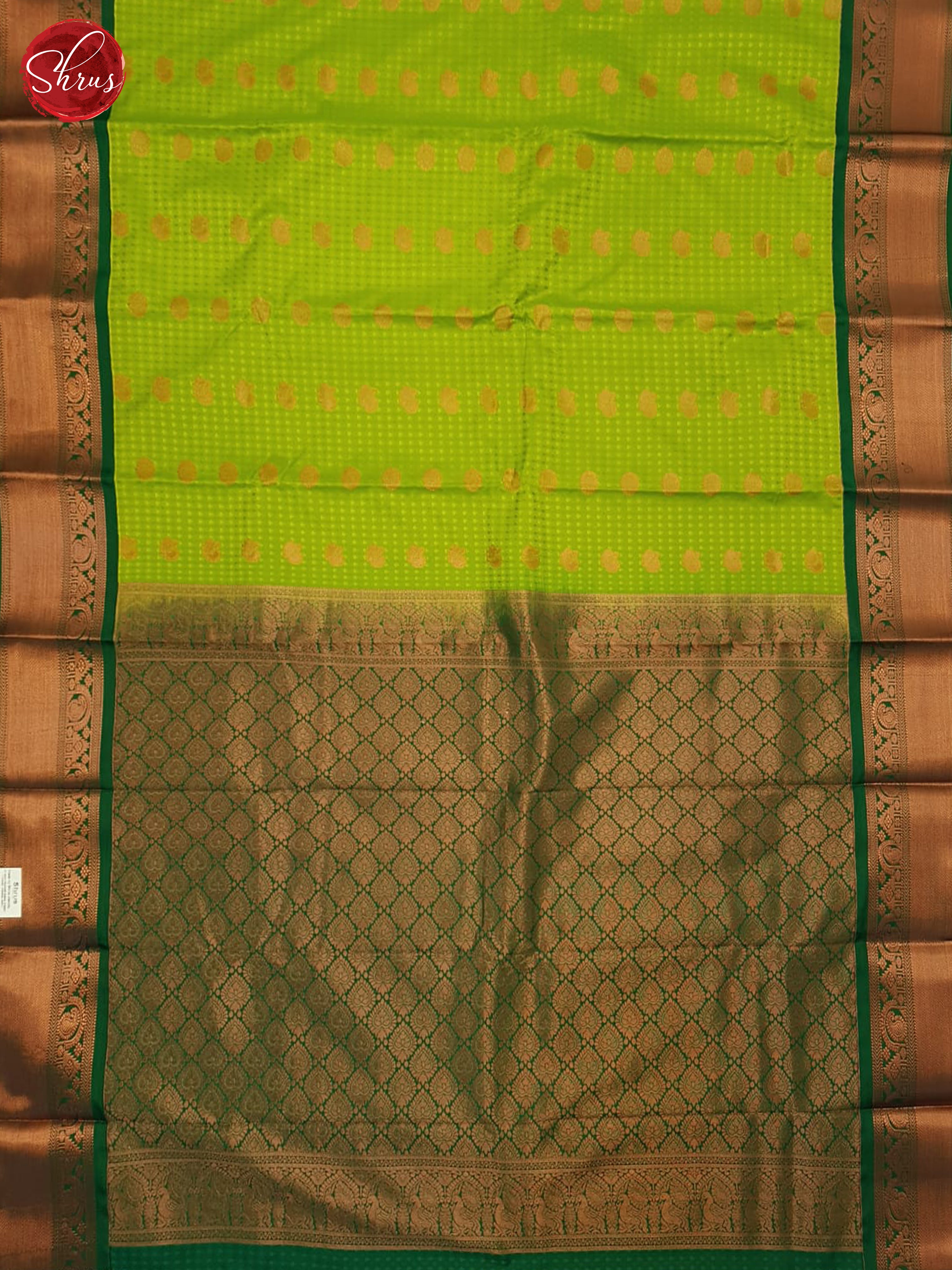 BFS26477 - Semi Kanchipuram Saree - Shop on ShrusEternity.com