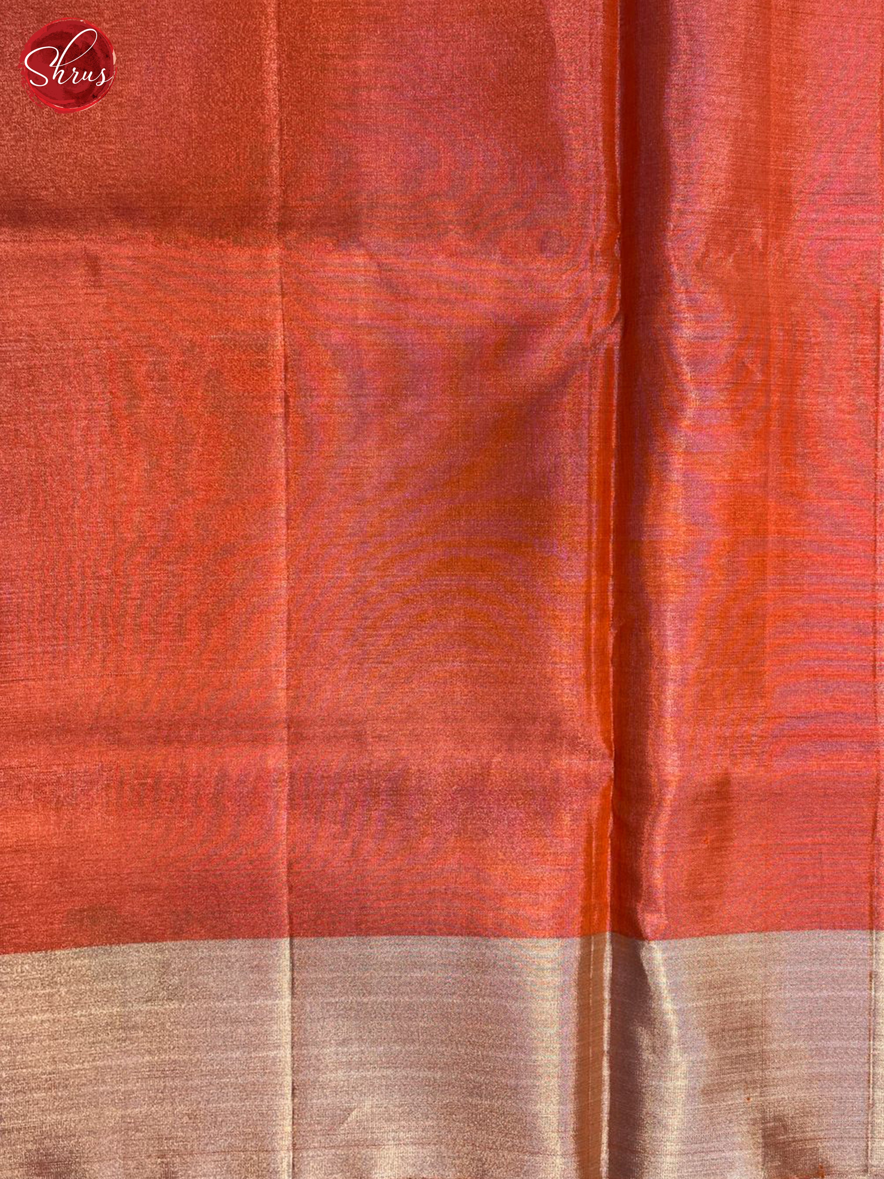 Orange(Single Tone) - Soft Silk Saree - Shop on ShrusEternity.com