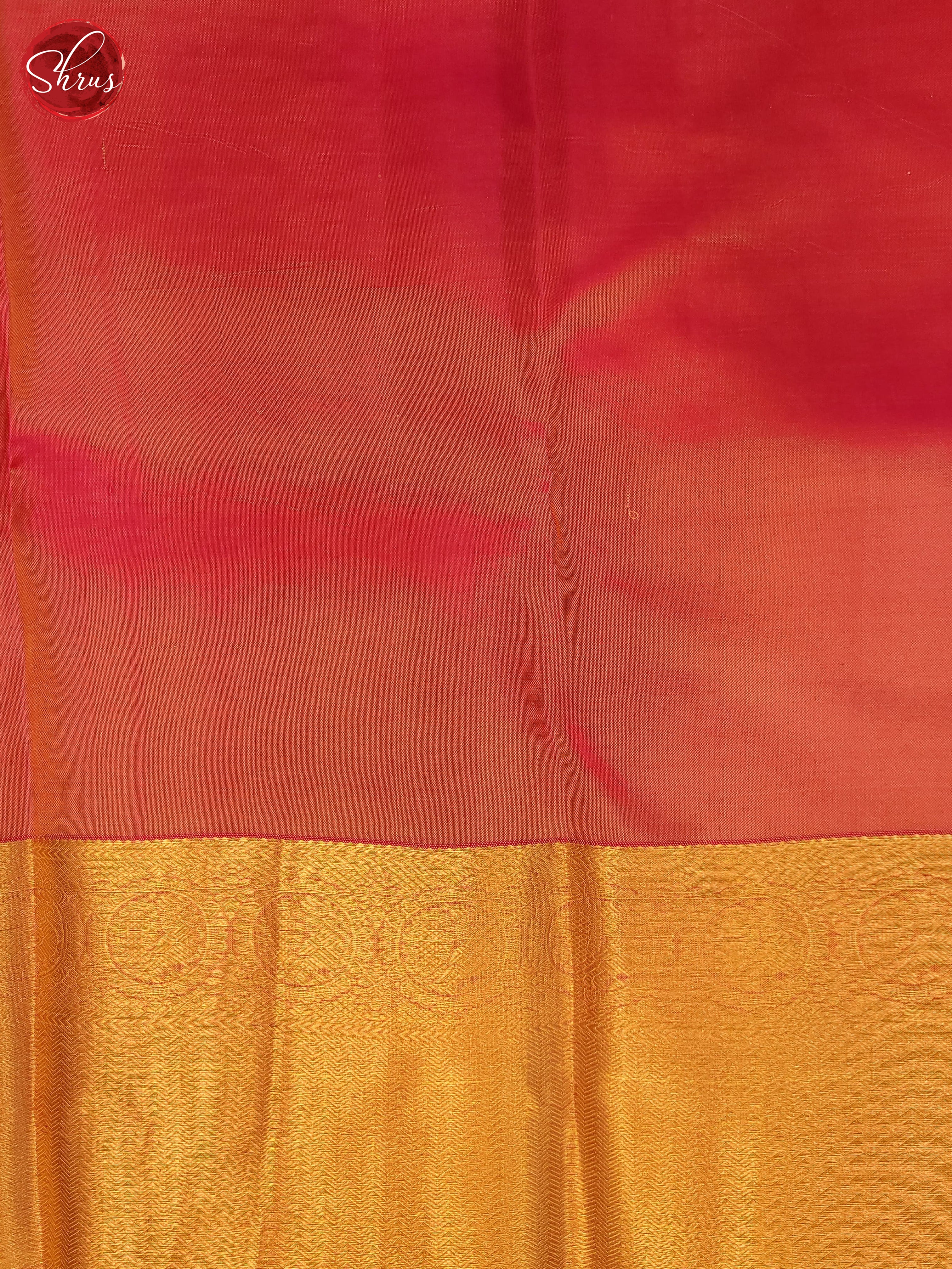 Green and pink-Kanchipuram Silk saree - Shop on ShrusEternity.com