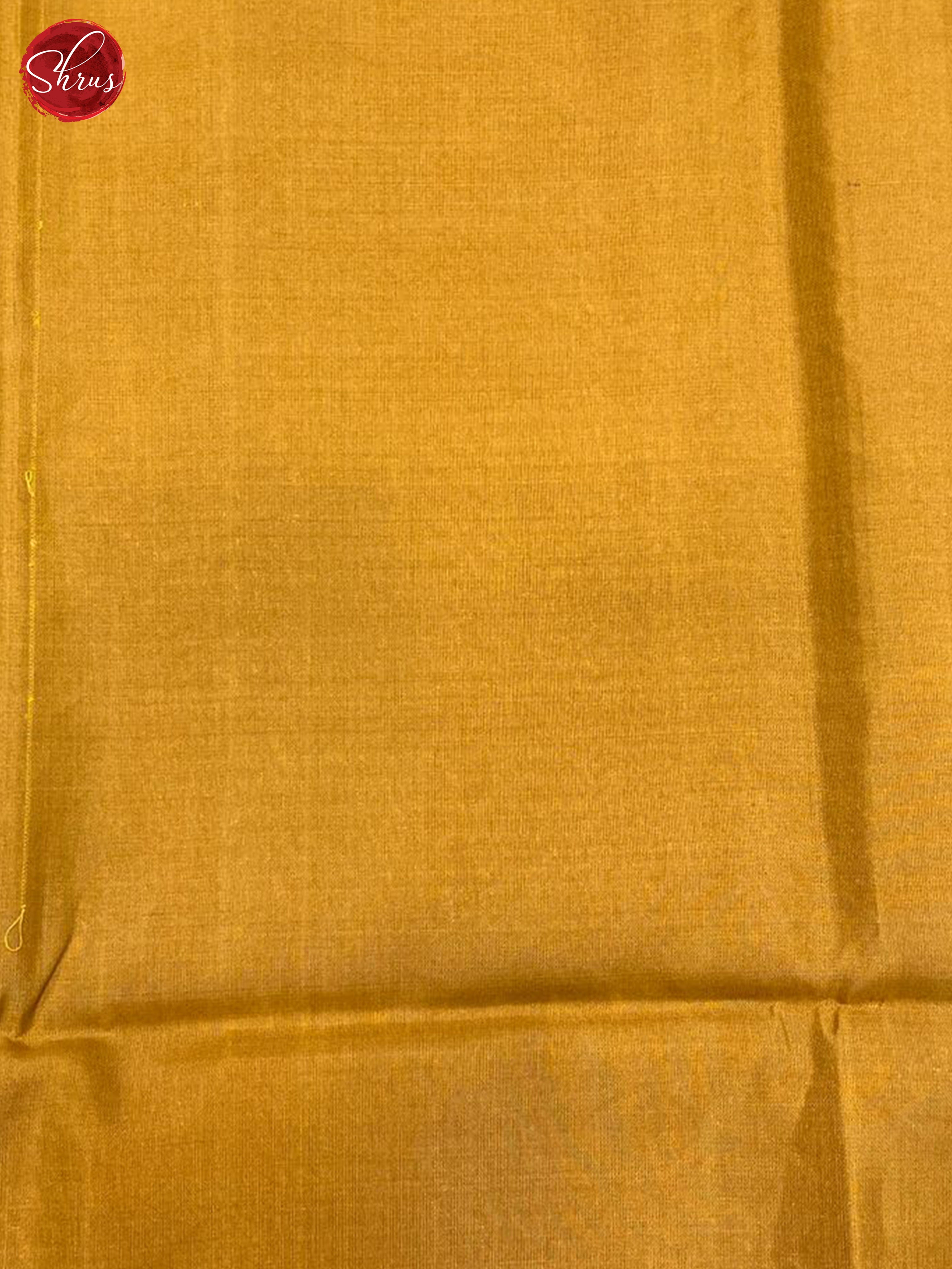 Rani Pink & Mustard- Soft Silk Halfpure Saree - Shop on ShrusEternity.com