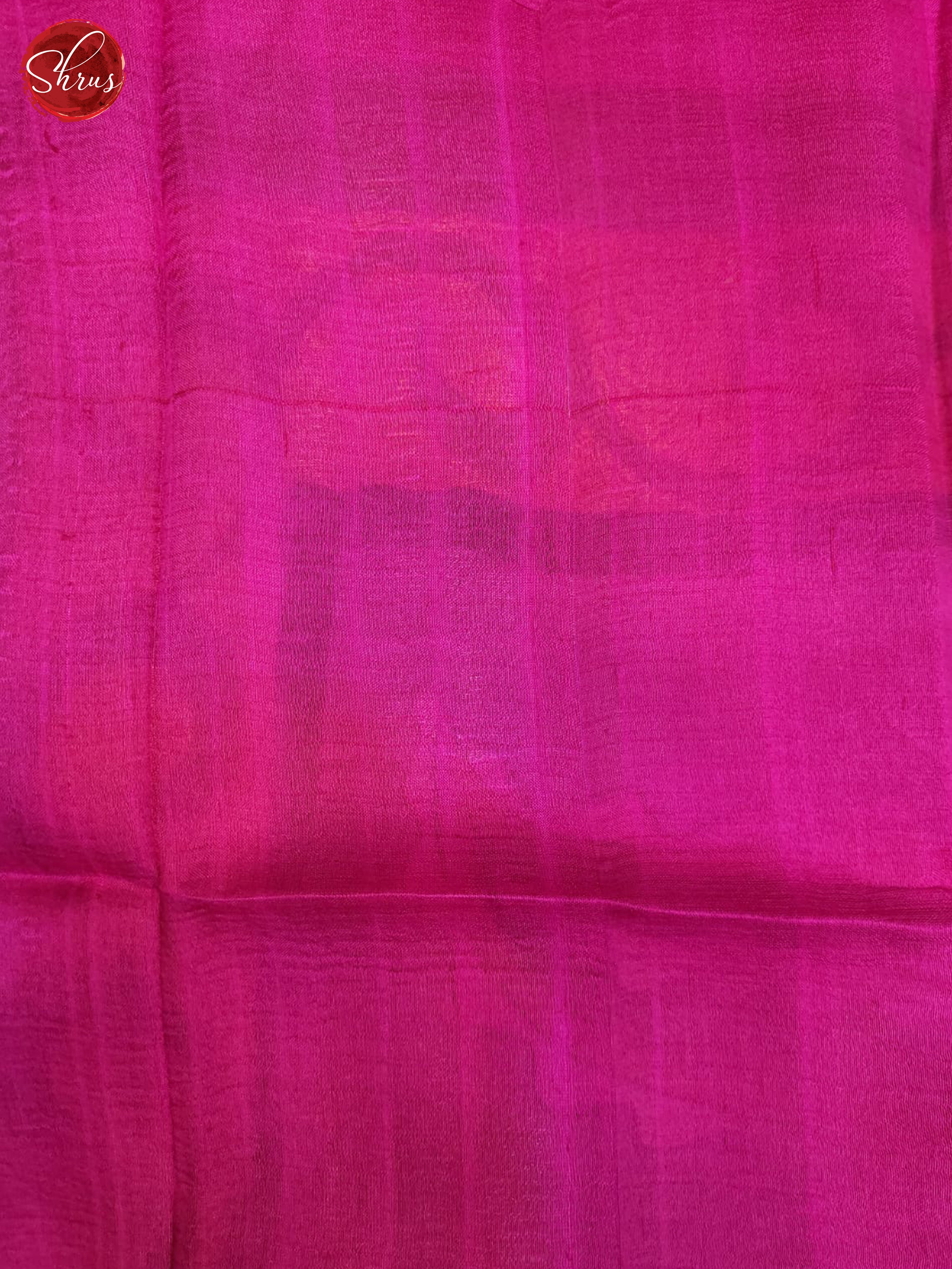 Yellow & Pink - Murshidabad Silk Saree - Shop on ShrusEternity.com