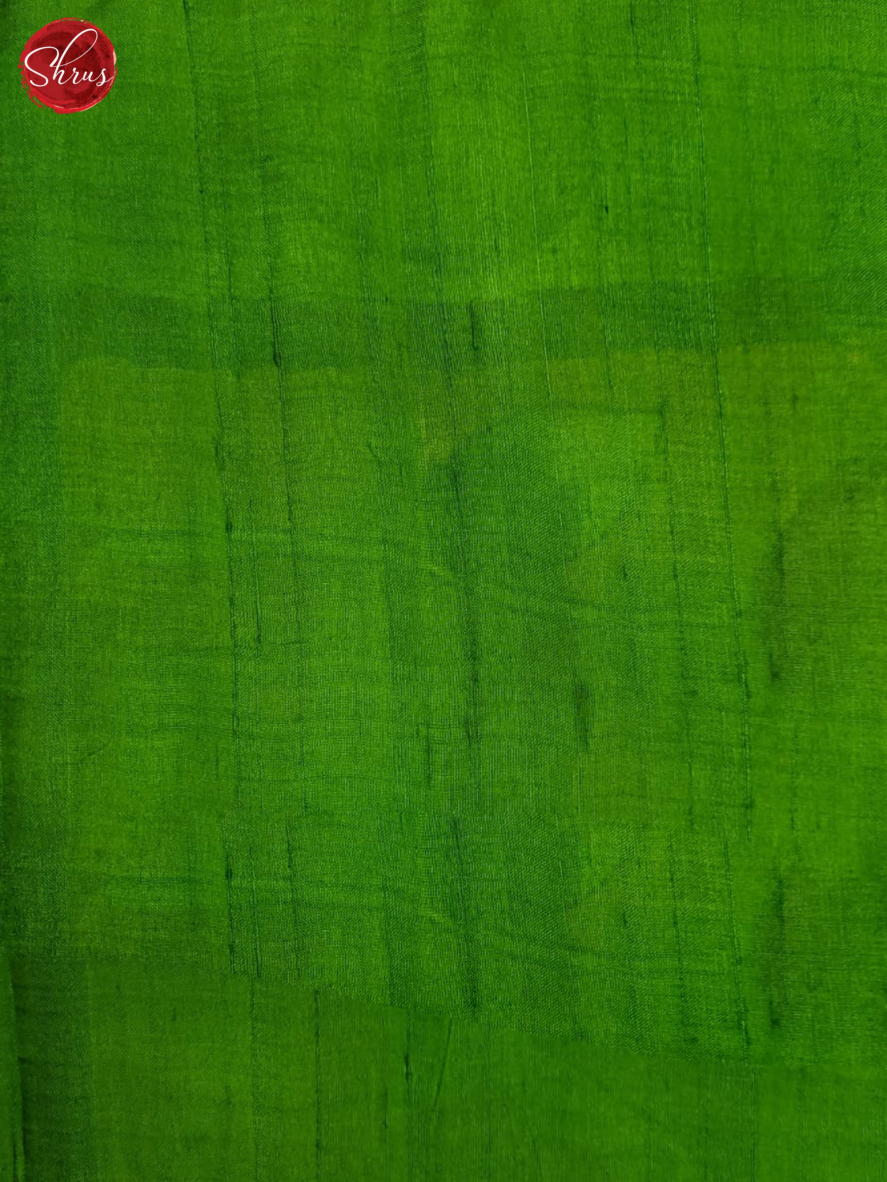 Lime Green & Green - Murshidabad Silk Saree - Shop on ShrusEternity.com