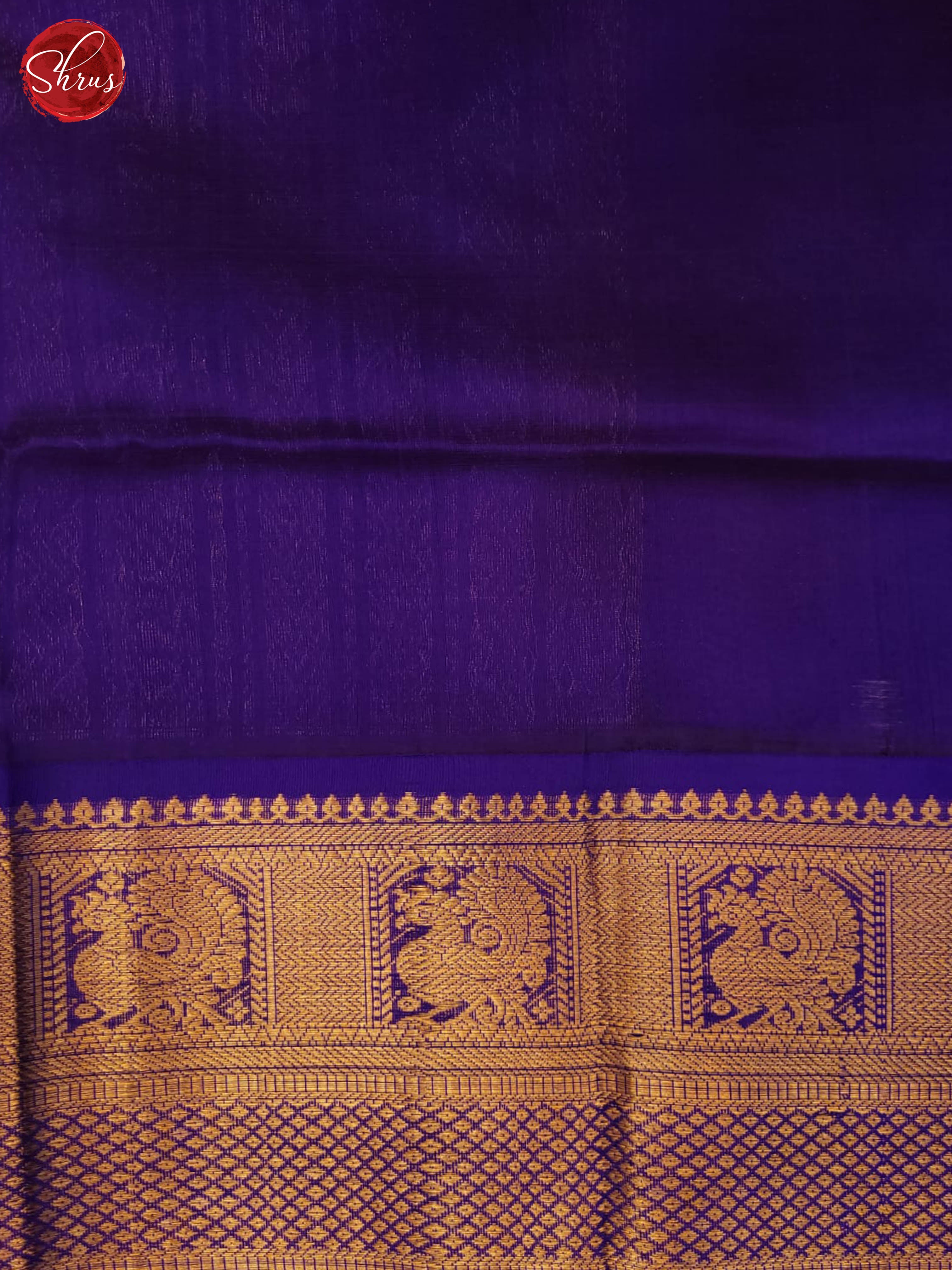 Pink and violet- Silk Cotton saree - Shop on ShrusEternity.com