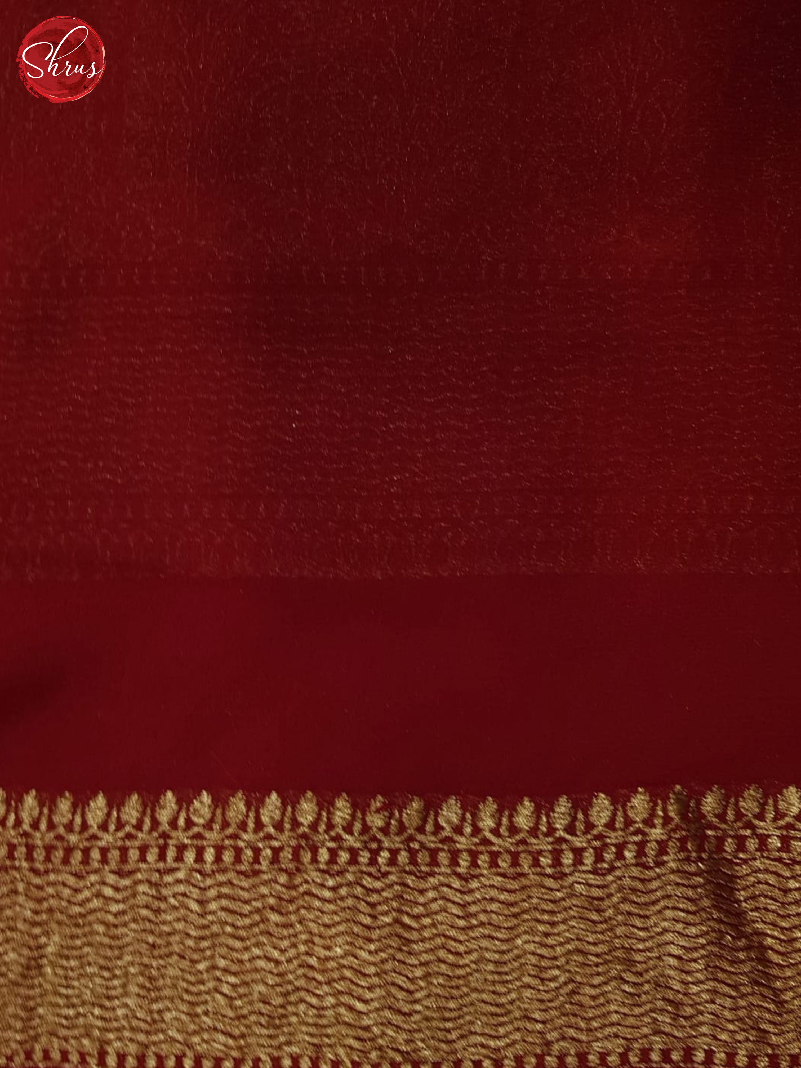 Yellow And Red- Georgette Silk Saree - Shop on ShrusEternity.com