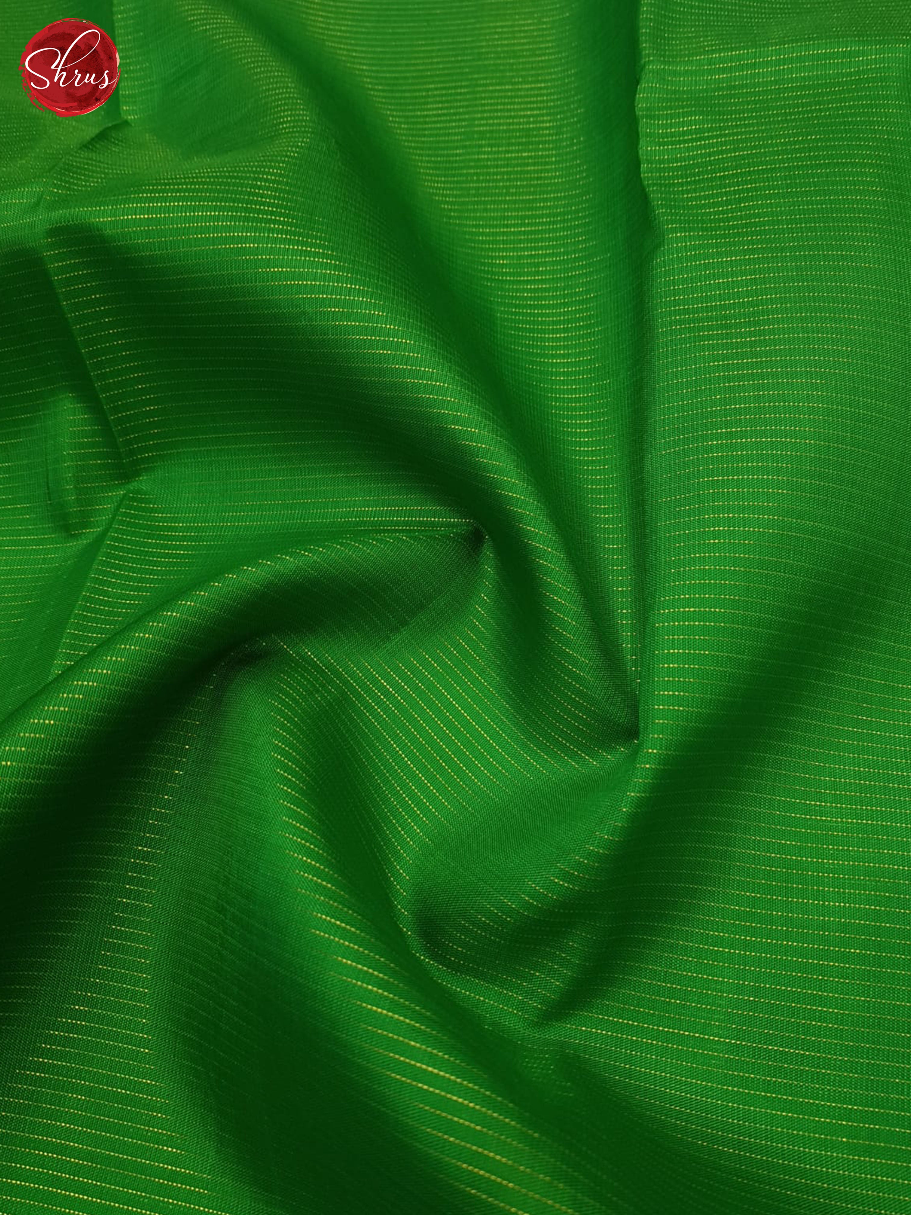 Green And Pink-Kanchipuram Silk saree - Shop on ShrusEternity.com