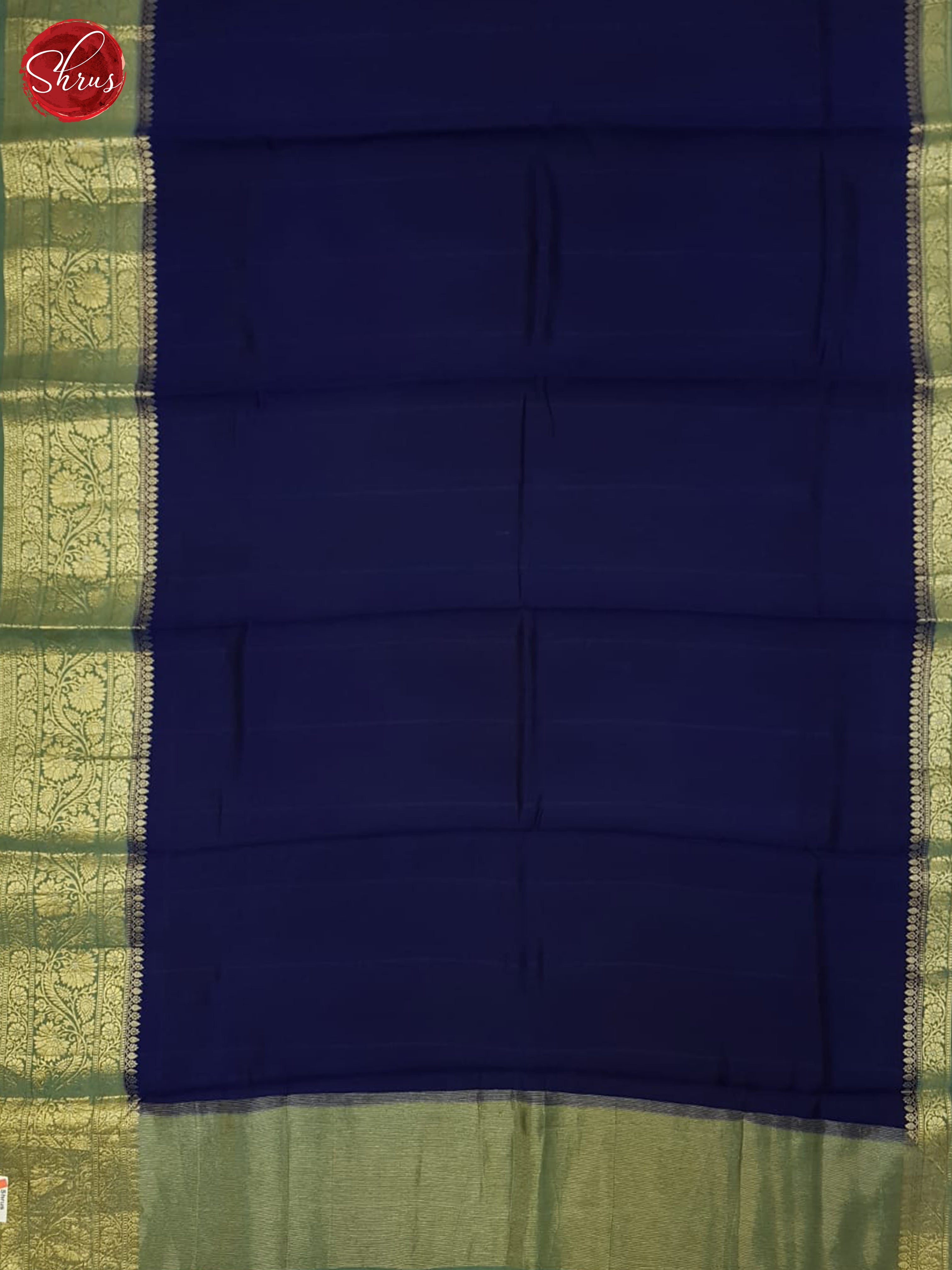 Blue And Grey- Tussar Saree - Shop on ShrusEternity.com