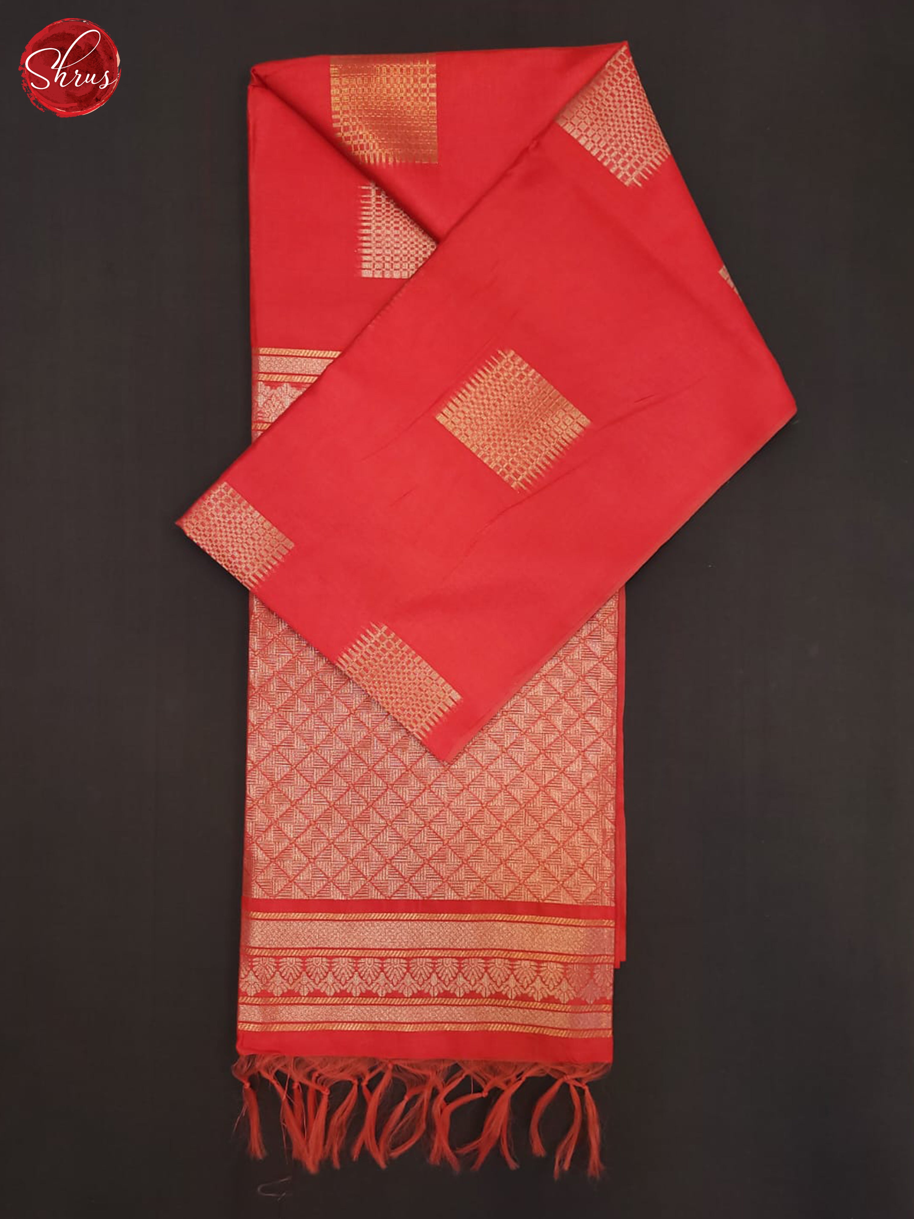 Rani Pink(Single Tone) - Semi Tussar Saree - Shop on ShrusEternity.com