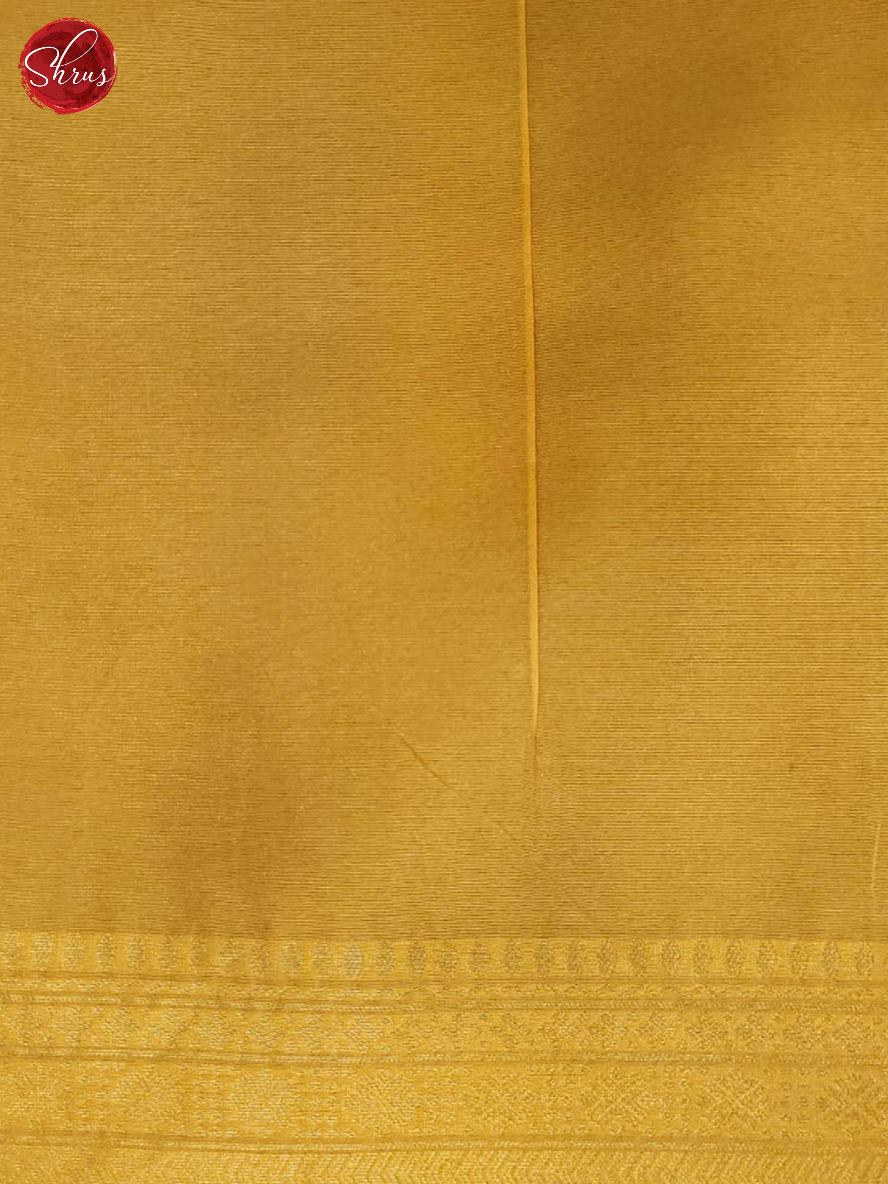 Yellow & Brown  - Semi Tussar Saree - Shop on ShrusEternity.com