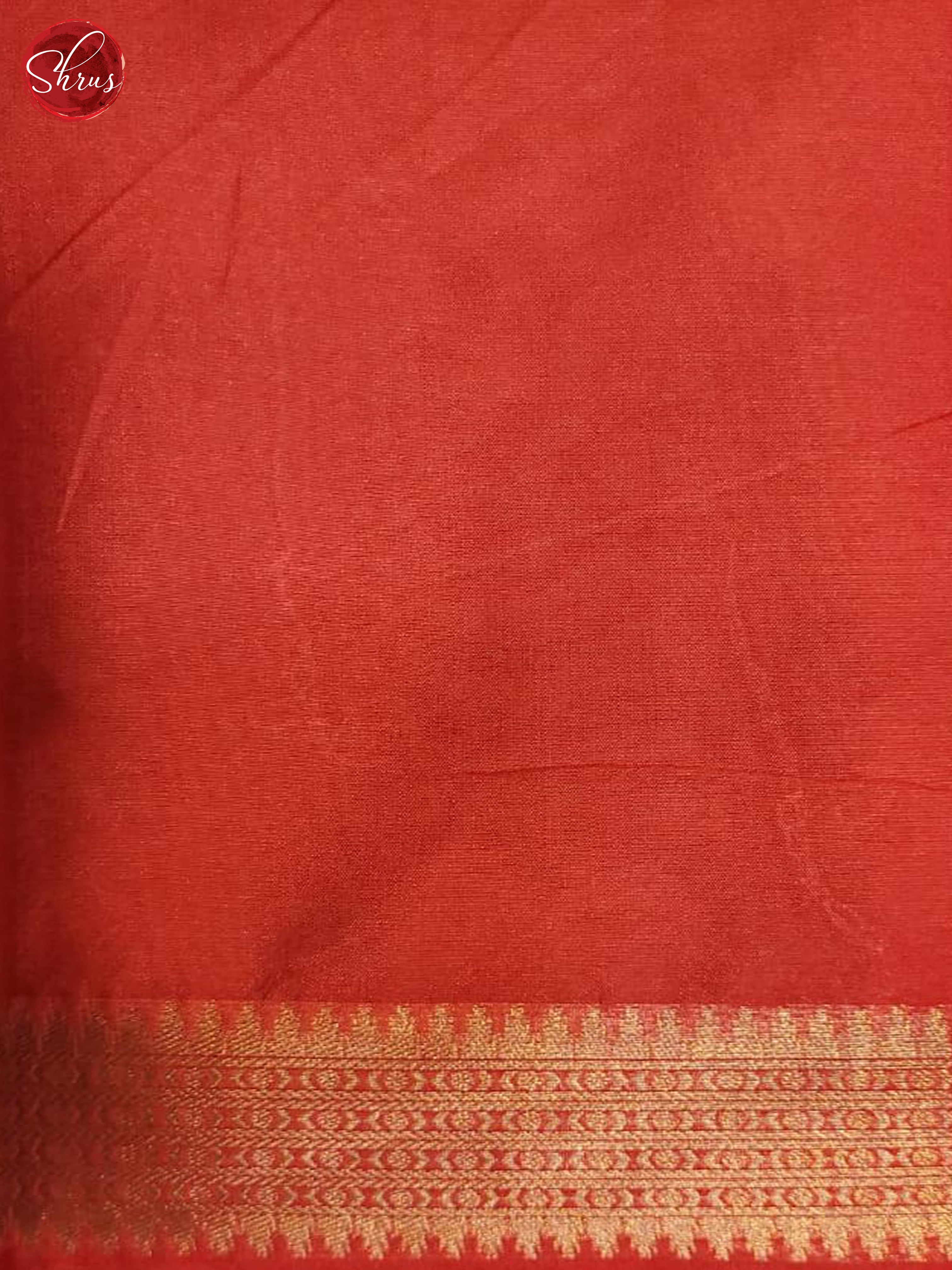 Green & Red - Semi Tussar Saree - Shop on ShrusEternity.com