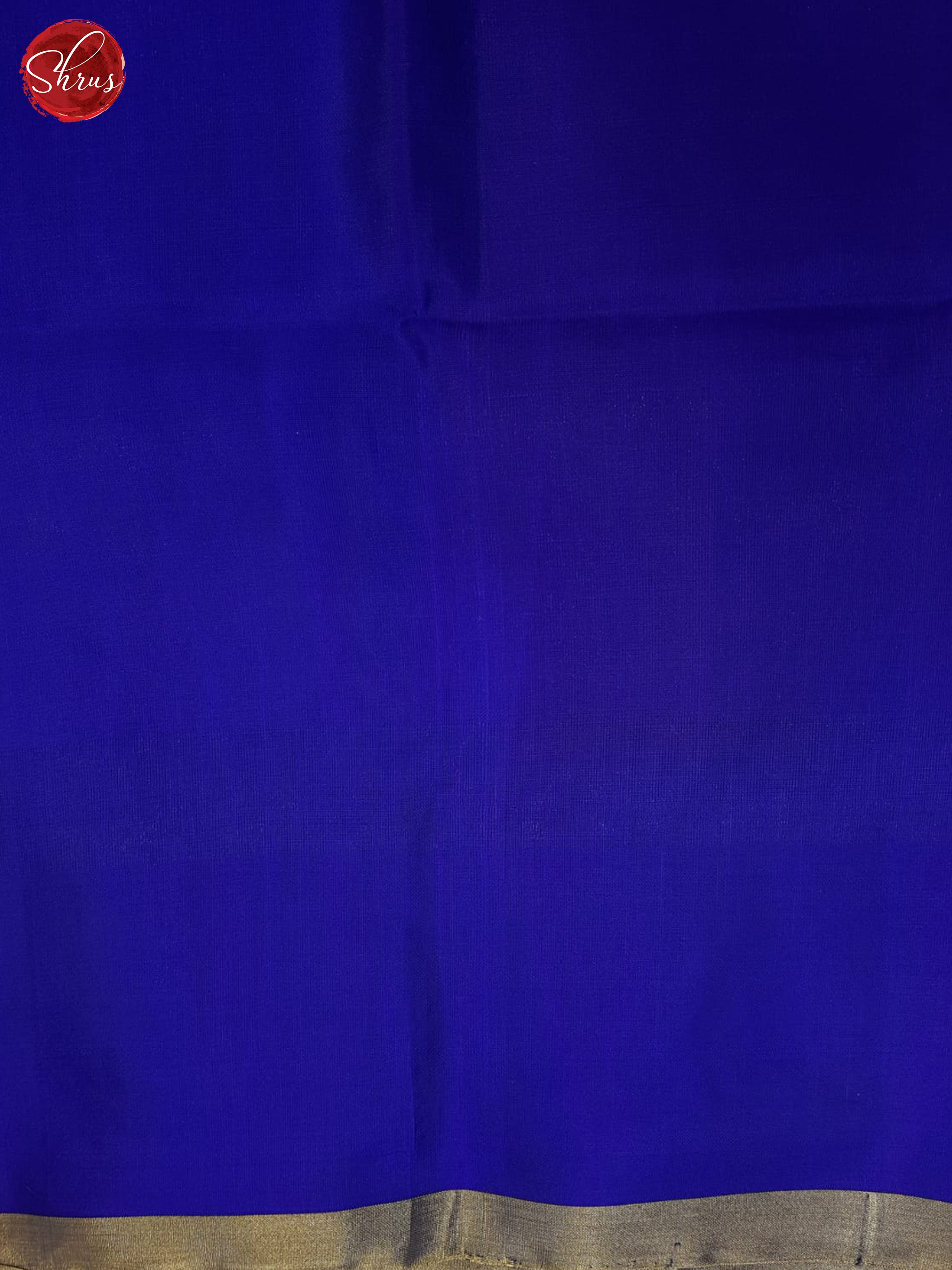 Brick & Blue - Soft silk halfpure Saree - Shop on ShrusEternity.com
