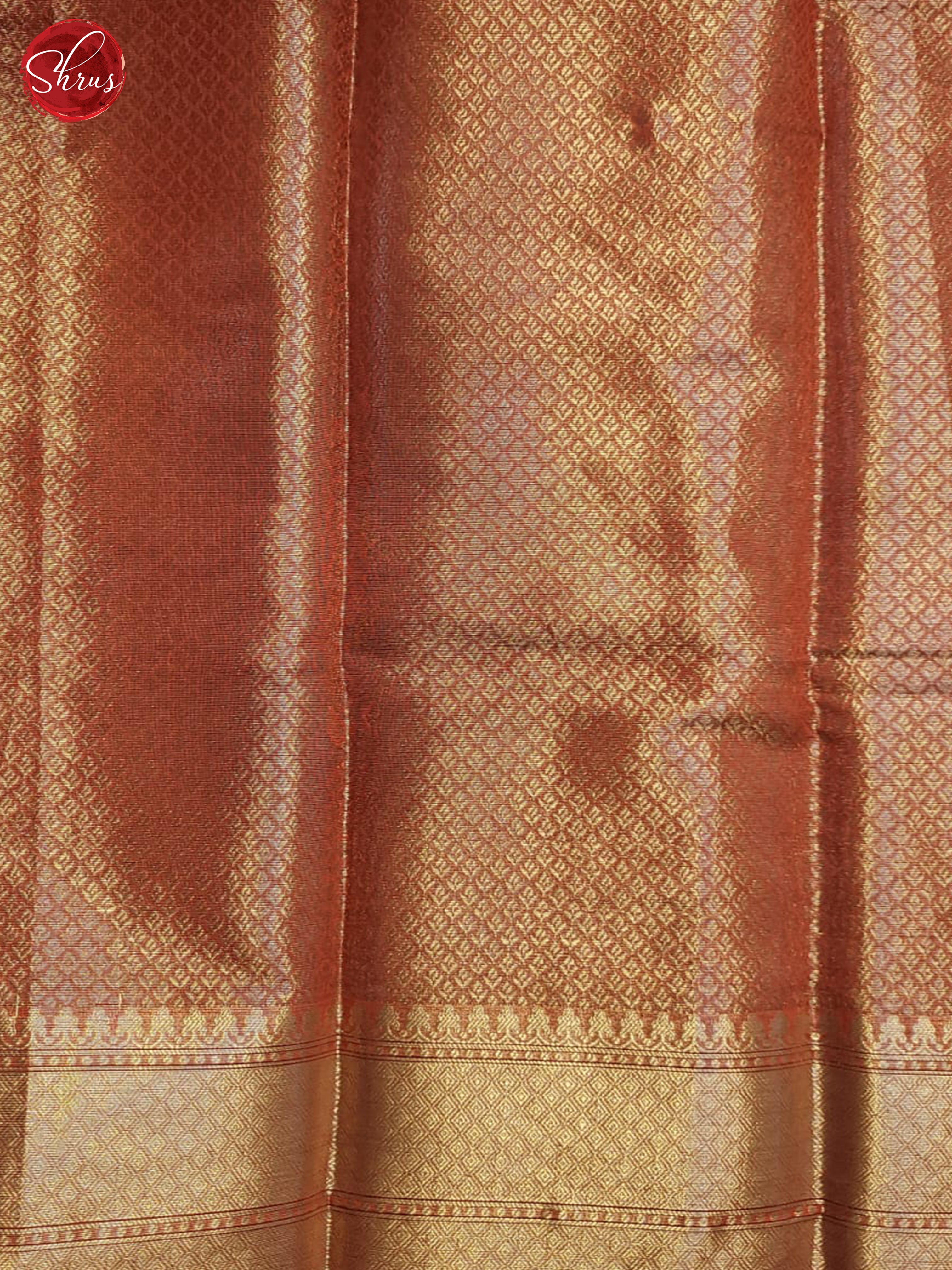 Red(Single Tone) - Semi Tissue Saree - Shop on ShrusEternity.com