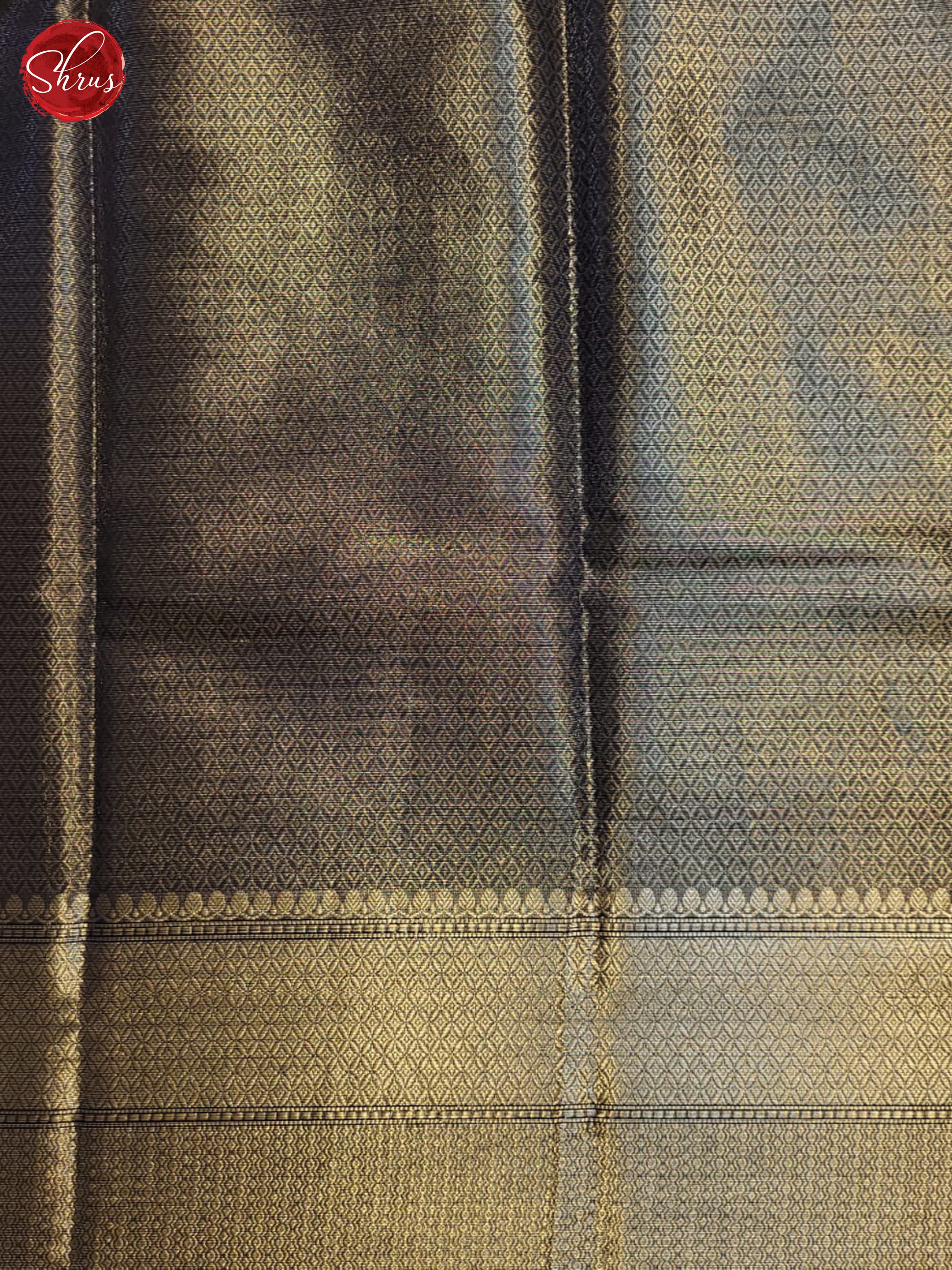 Navy Blue(Single Tone) - Semi Tissue Saree - Shop on ShrusEternity.com