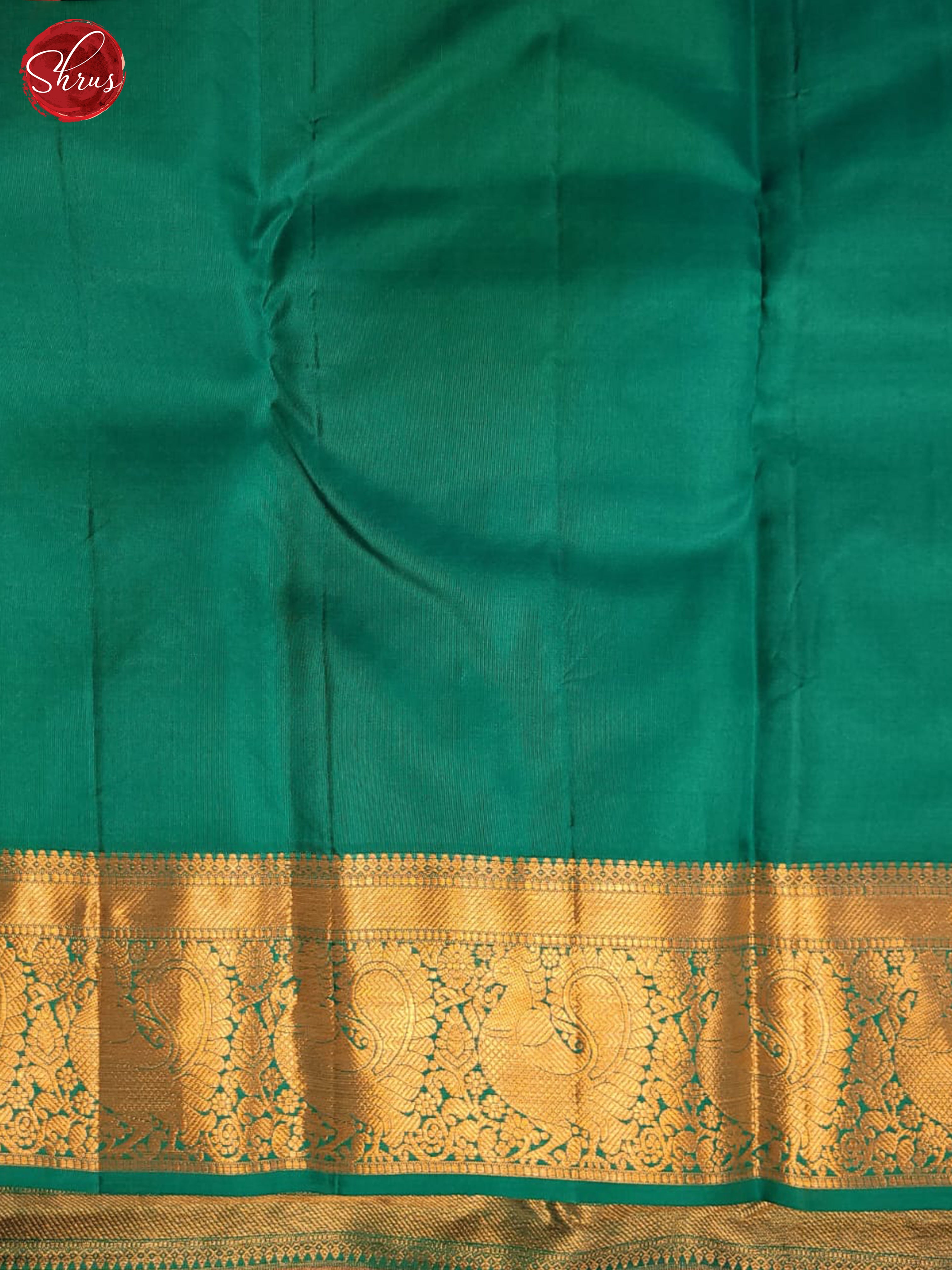 Red & Green- Kanchipuram silk Saree - Shop on ShrusEternity.com