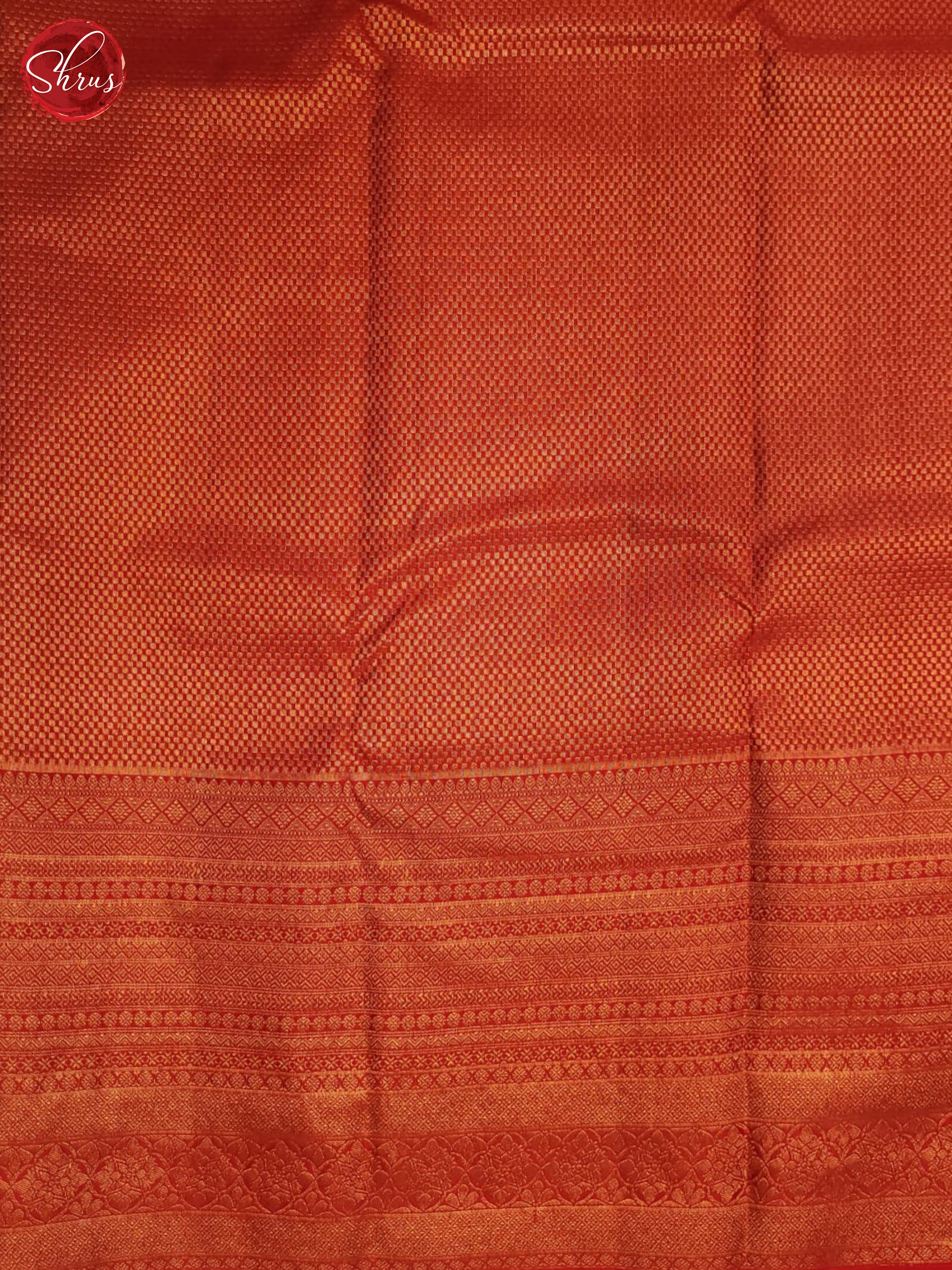 Yellow & Red - Kanchipuram silk Saree - Shop on ShrusEternity.com