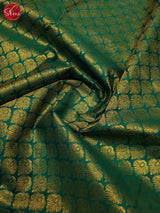 Green & Gold - Kanchipuram silk Saree - Shop on ShrusEternity.com