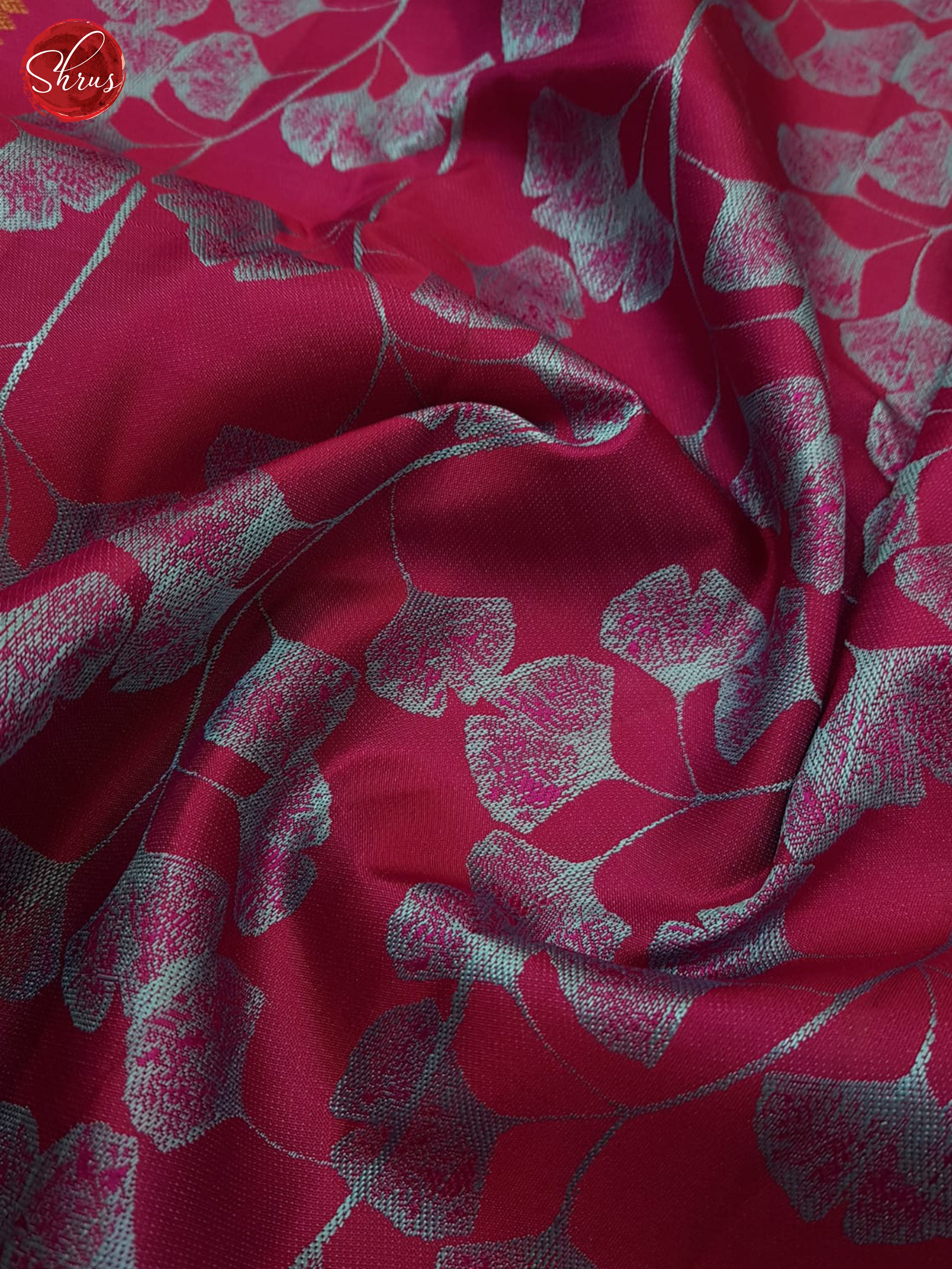 Pink(single tone)-Kanchipuram Silk Saree - Shop on ShrusEternity.com