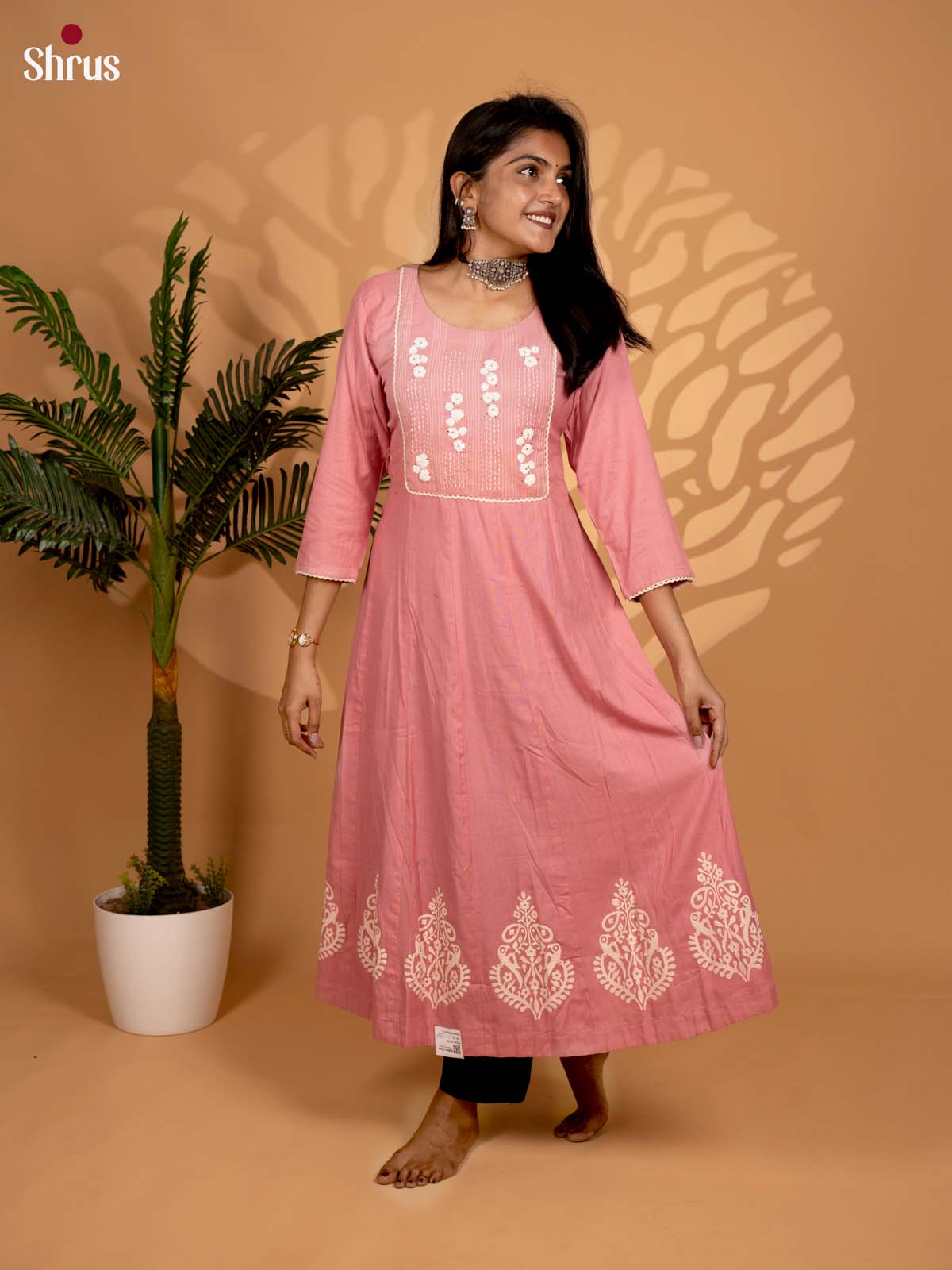 Pink - Readymade kurti