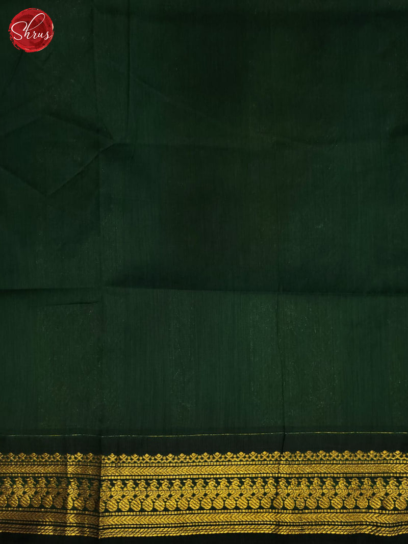 Buy Mustard & Green - Kalyani Cotton Saree online