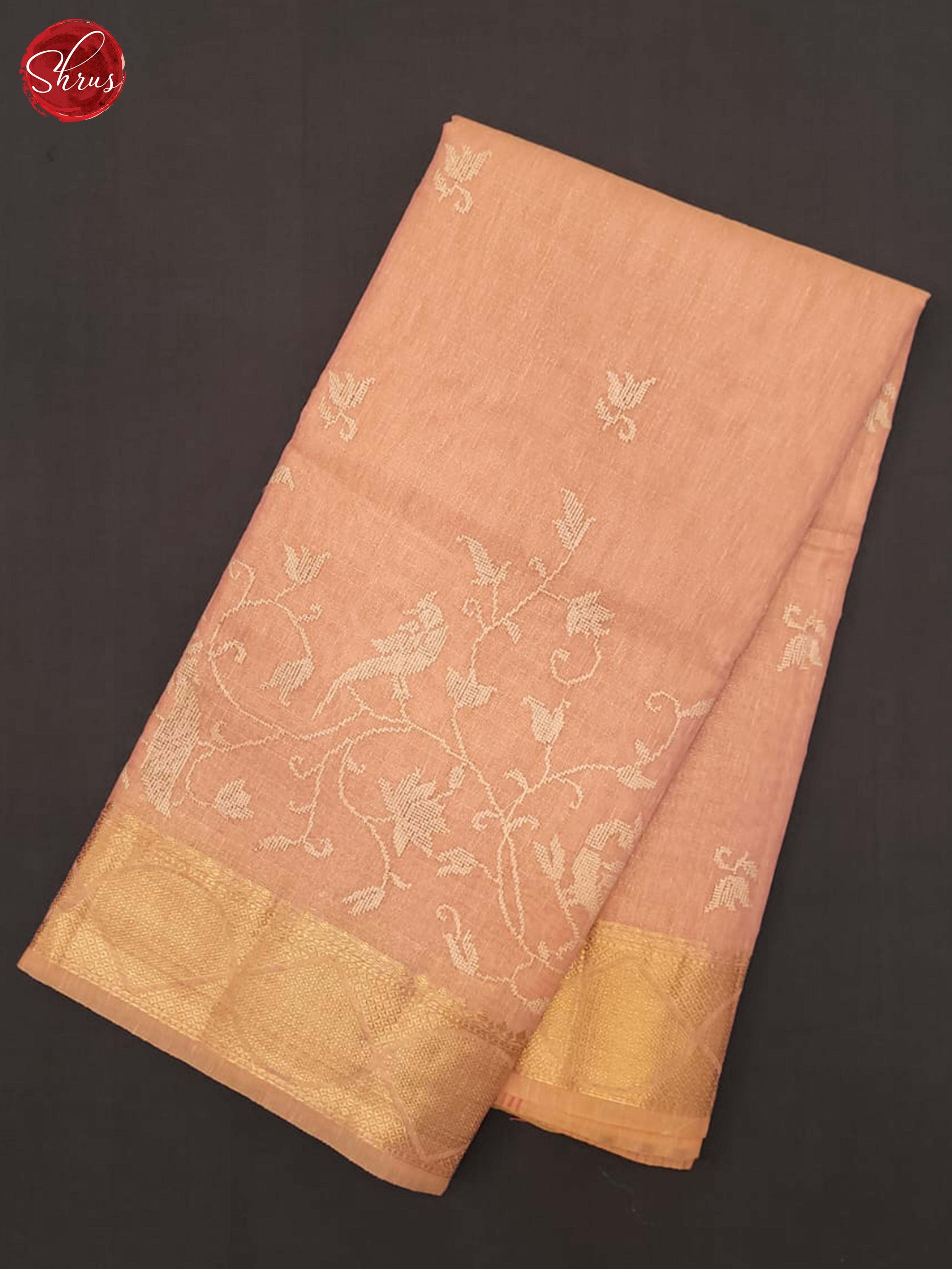 BGS24058 - Semi tissue Saree - Shop on ShrusEternity.com