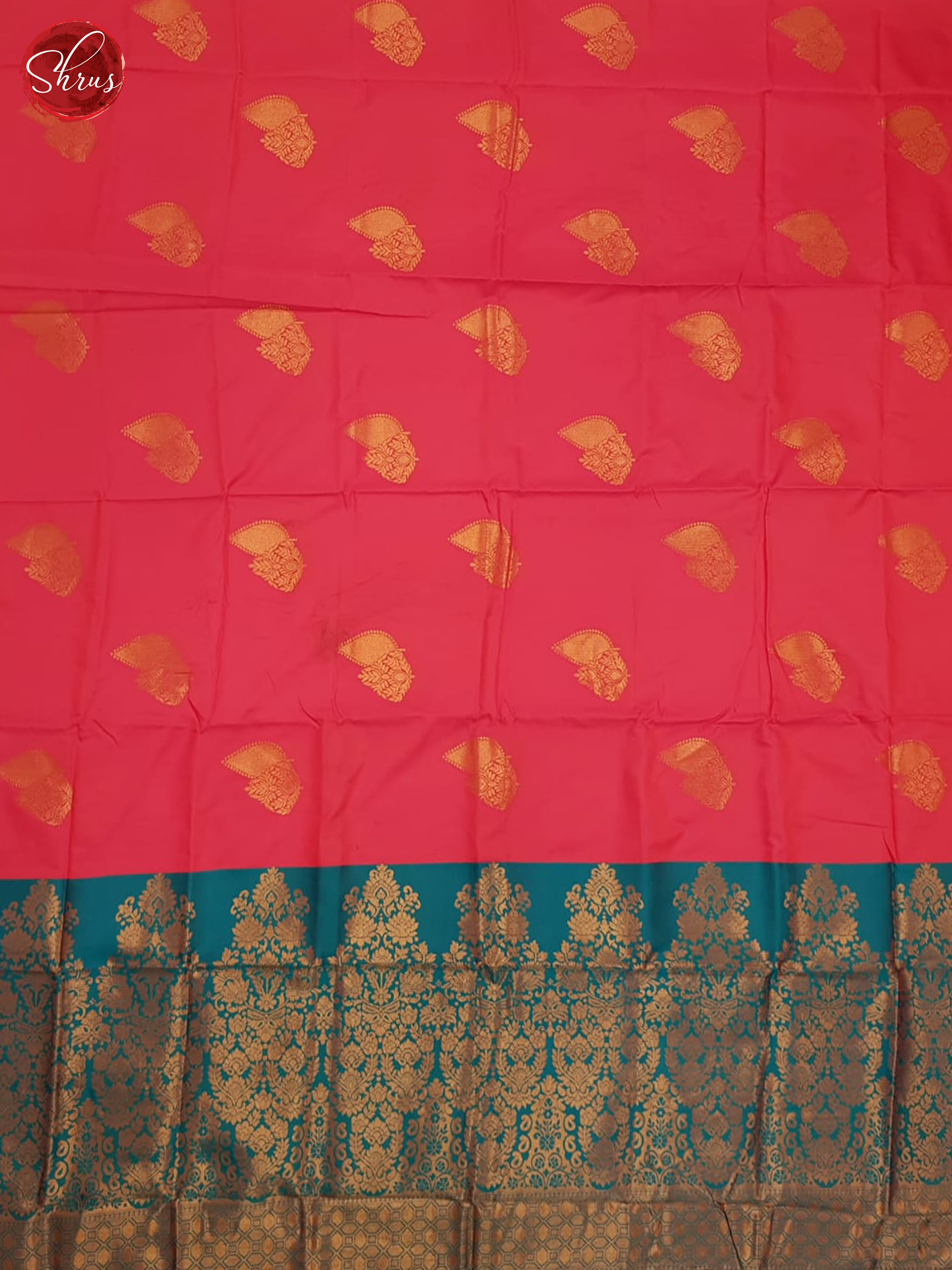 Pink And Green-Semi Soft Silk Sarees - Shop on ShrusEternity.com