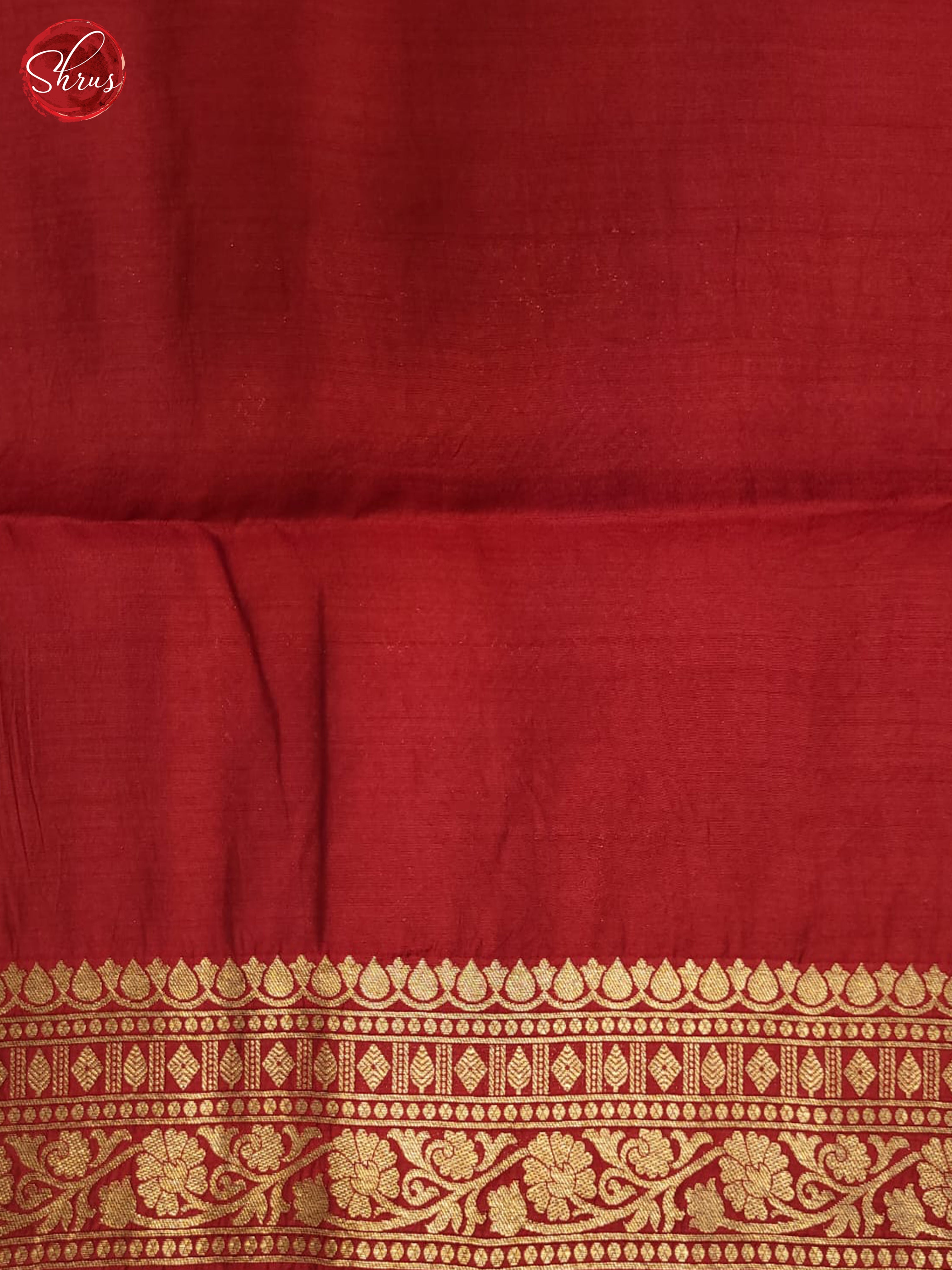 Beige & Red - Khatan Saree - Shop on ShrusEternity.com