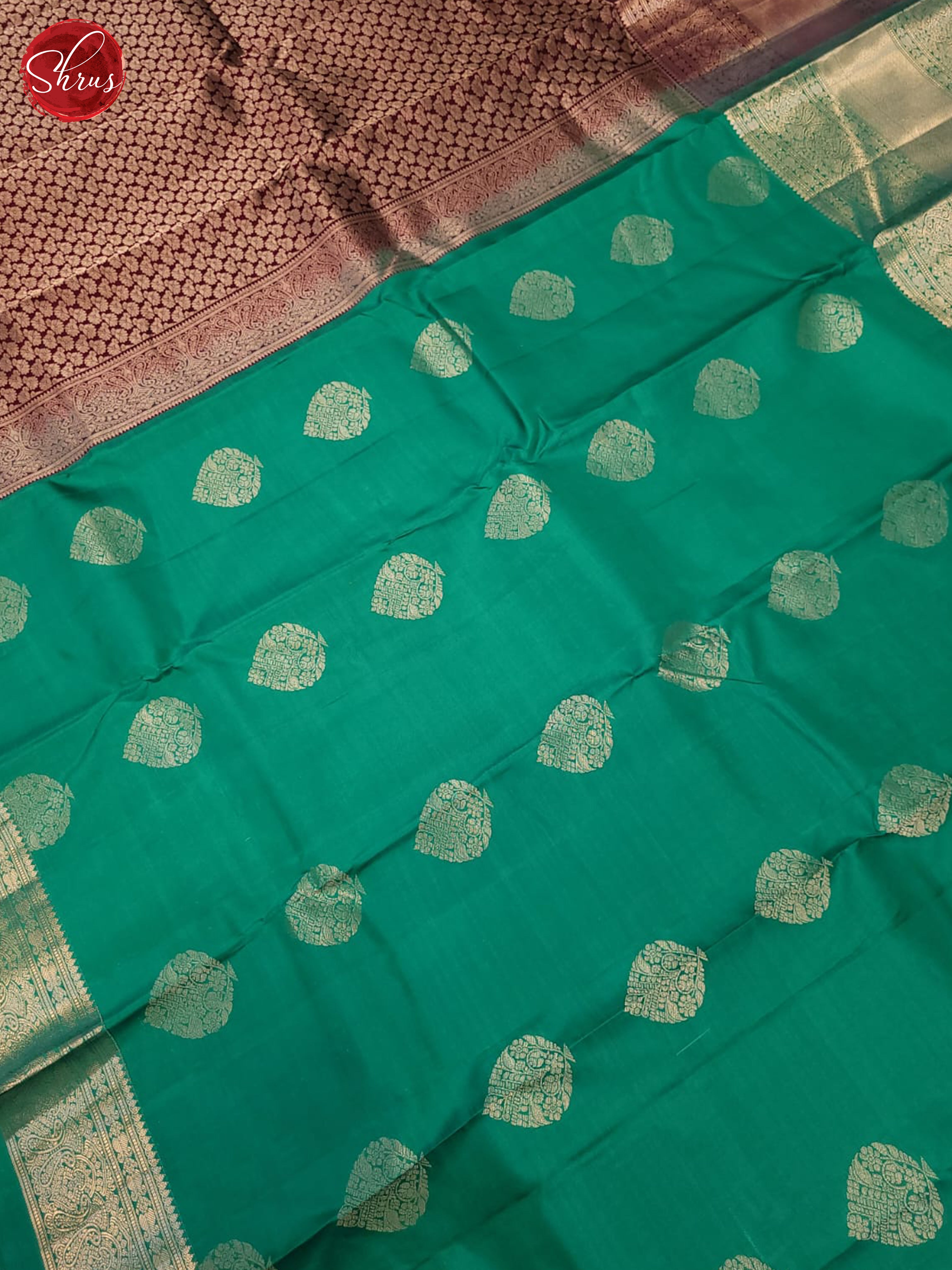 BHS01375 - kanchipuram silk Saree - Shop on ShrusEternity.com