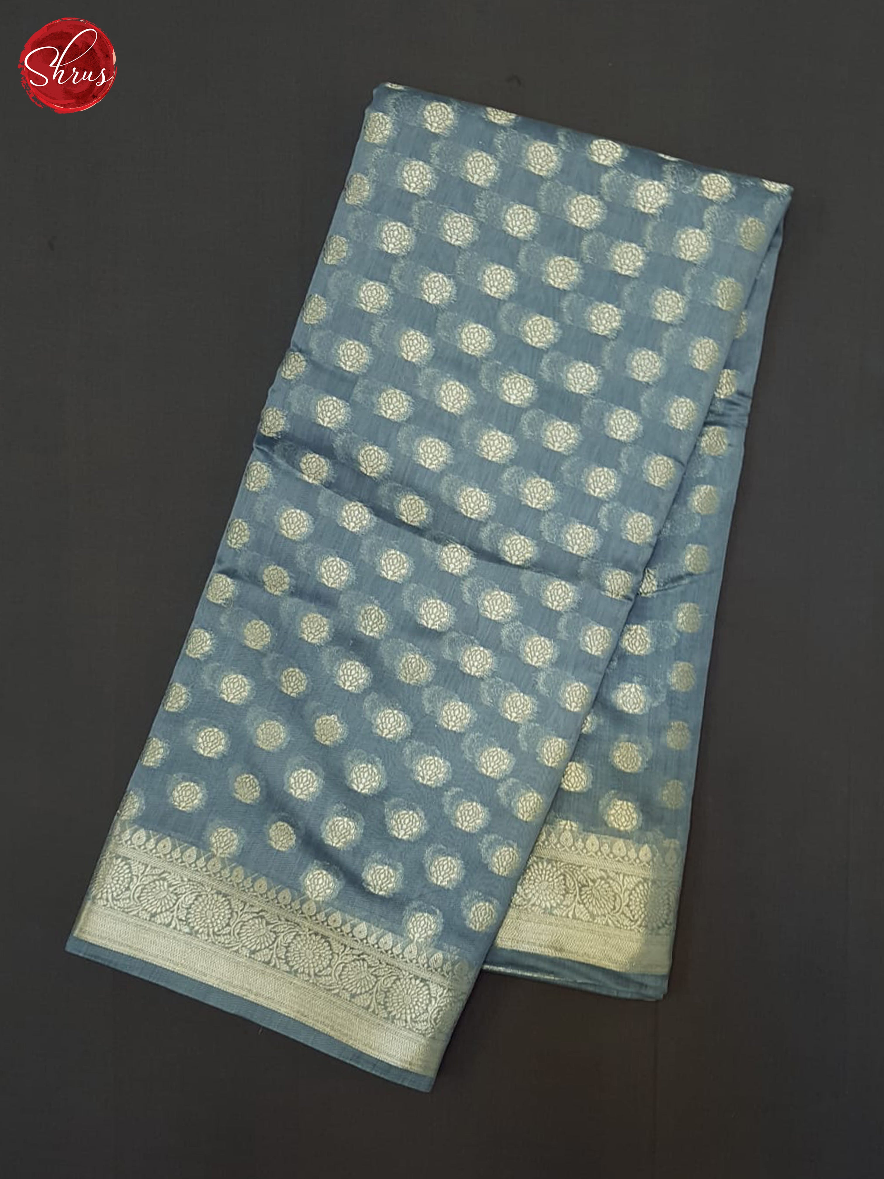 Blue(Single Tone) - North Silk Cotton Saree - Shop on ShrusEternity.com