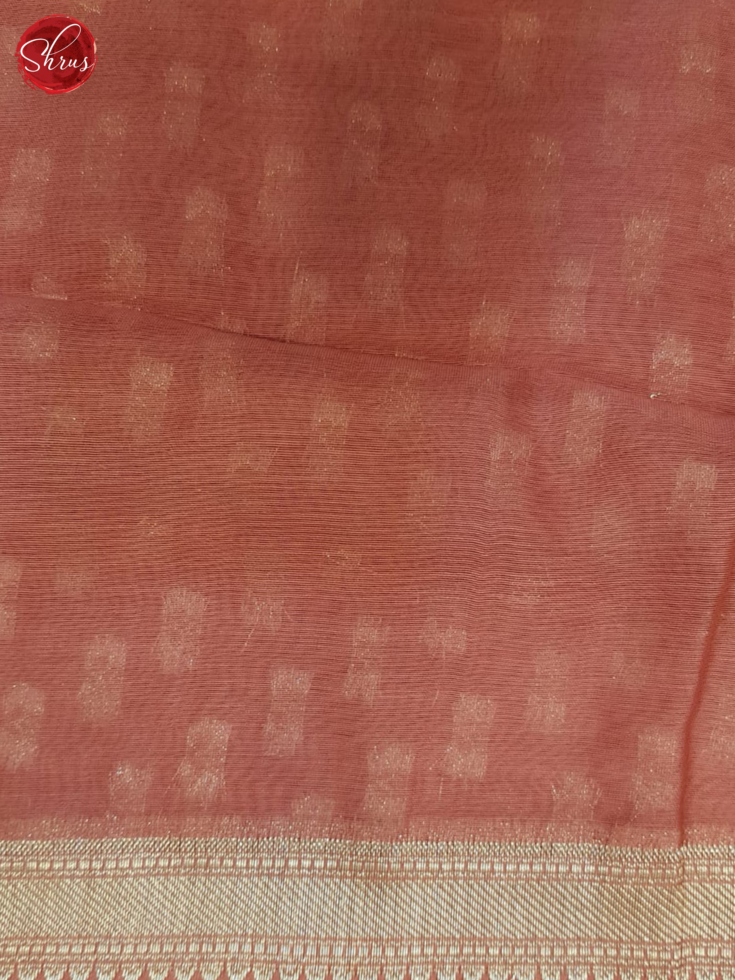 Dusty Pink(Single Tone)  - North Silk Cotton Saree - Shop on ShrusEternity.com