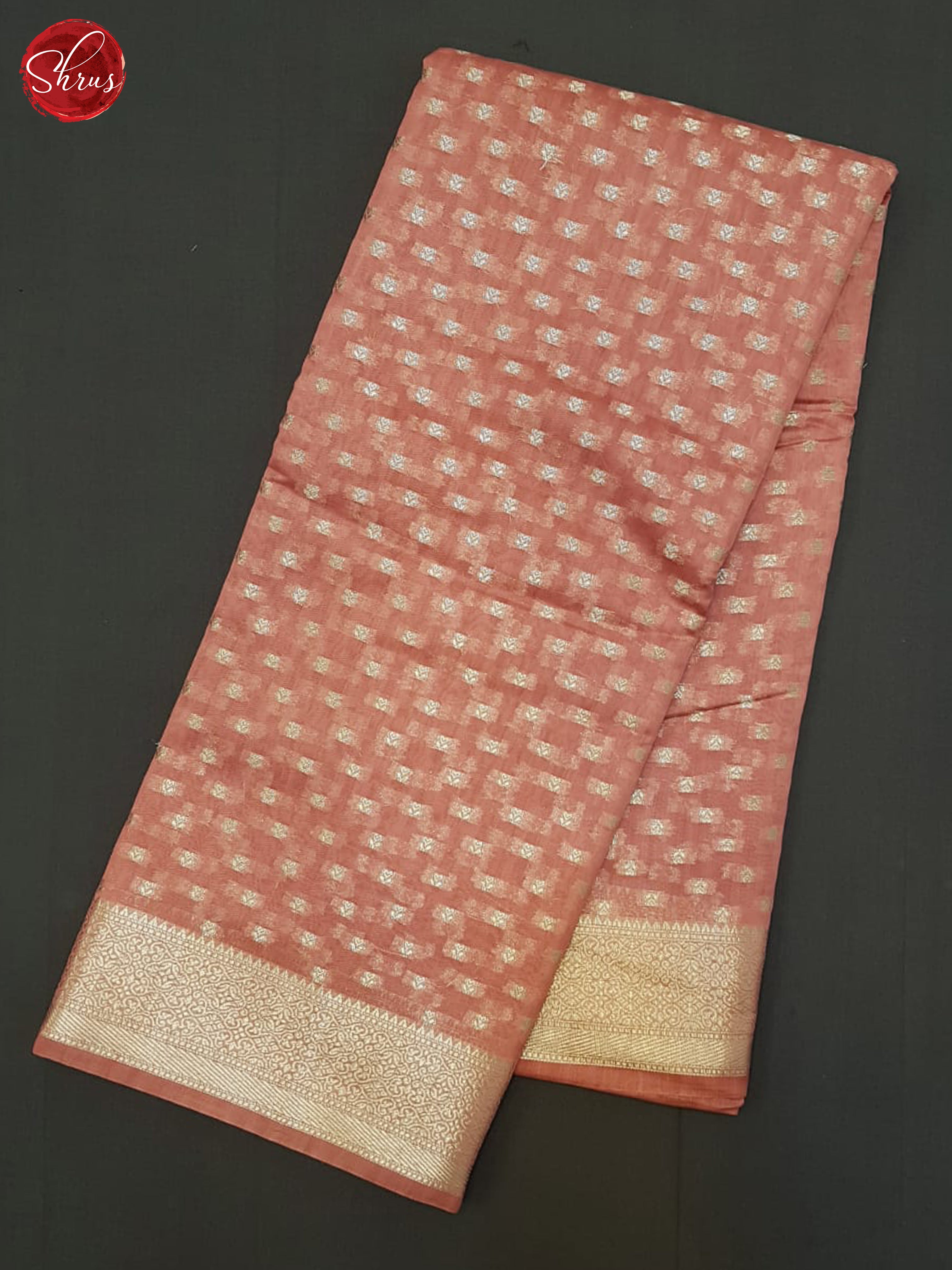 Dusty Pink(Single Tone)  - North Silk Cotton Saree - Shop on ShrusEternity.com