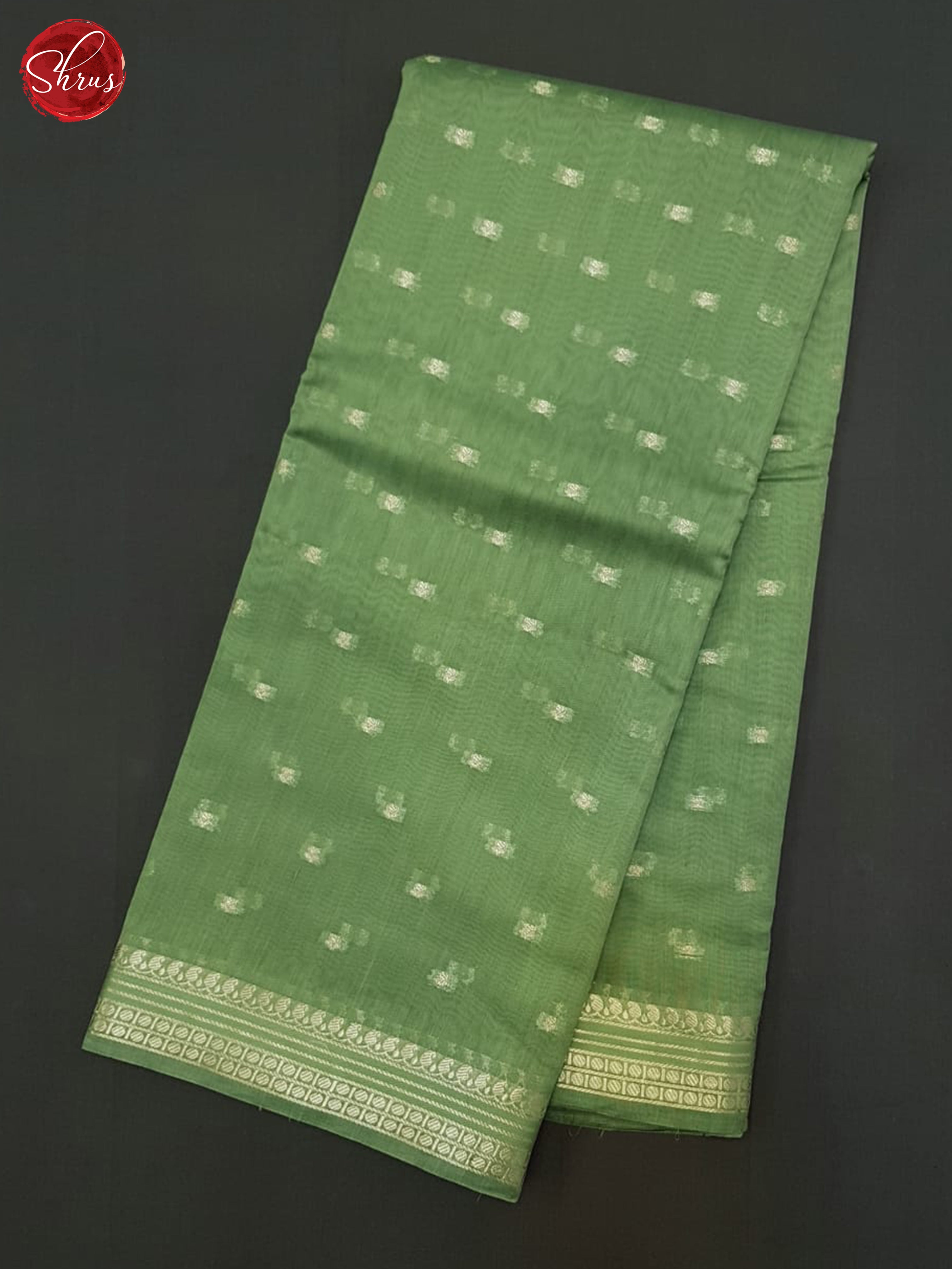 Green(Single Tone) -North Silk Cotton Saree - Shop on ShrusEternity.com