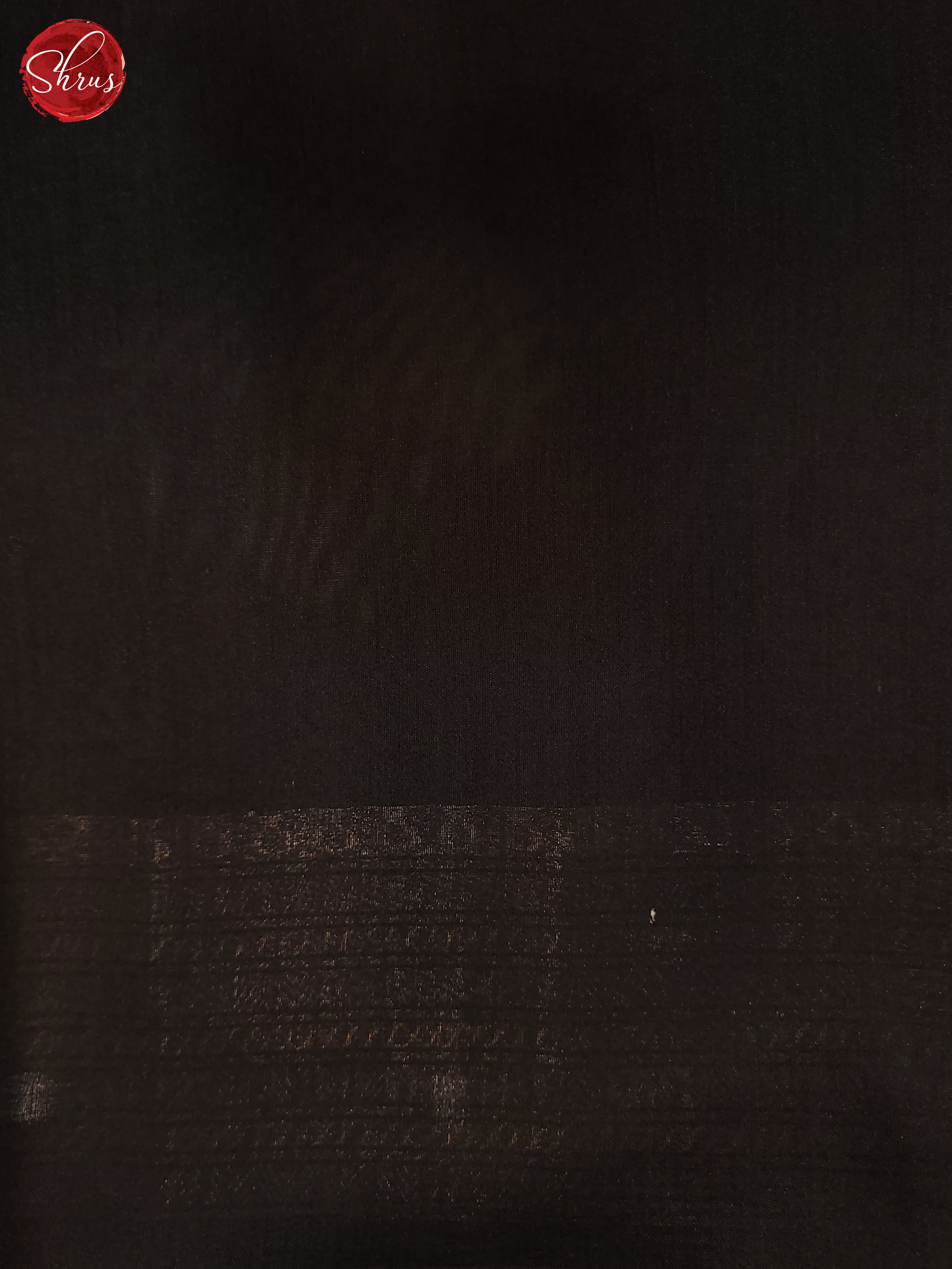 Black(Single Tone) - Organza Saree - Shop on ShrusEternity.com